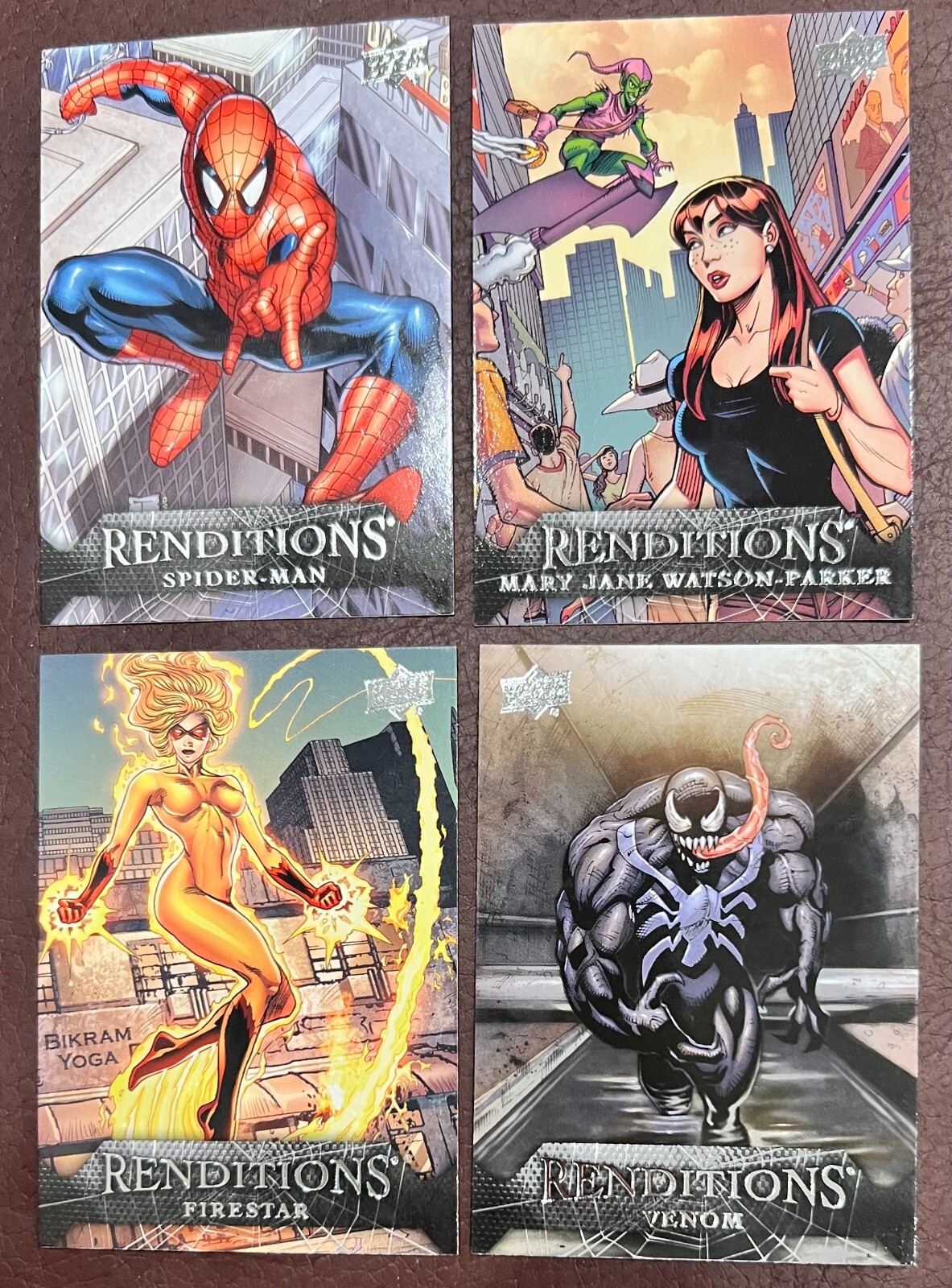 2024 (2025) Upper Deck Marvel Spider-Man Renditions Set Builder #1-90 - You Pick
