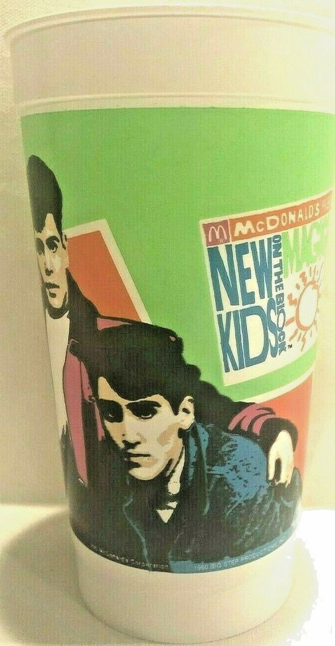 VINTAGE 1990 McDonald\'s/New Kids on the Block, 32oz Collector Cup - BRAND NEW