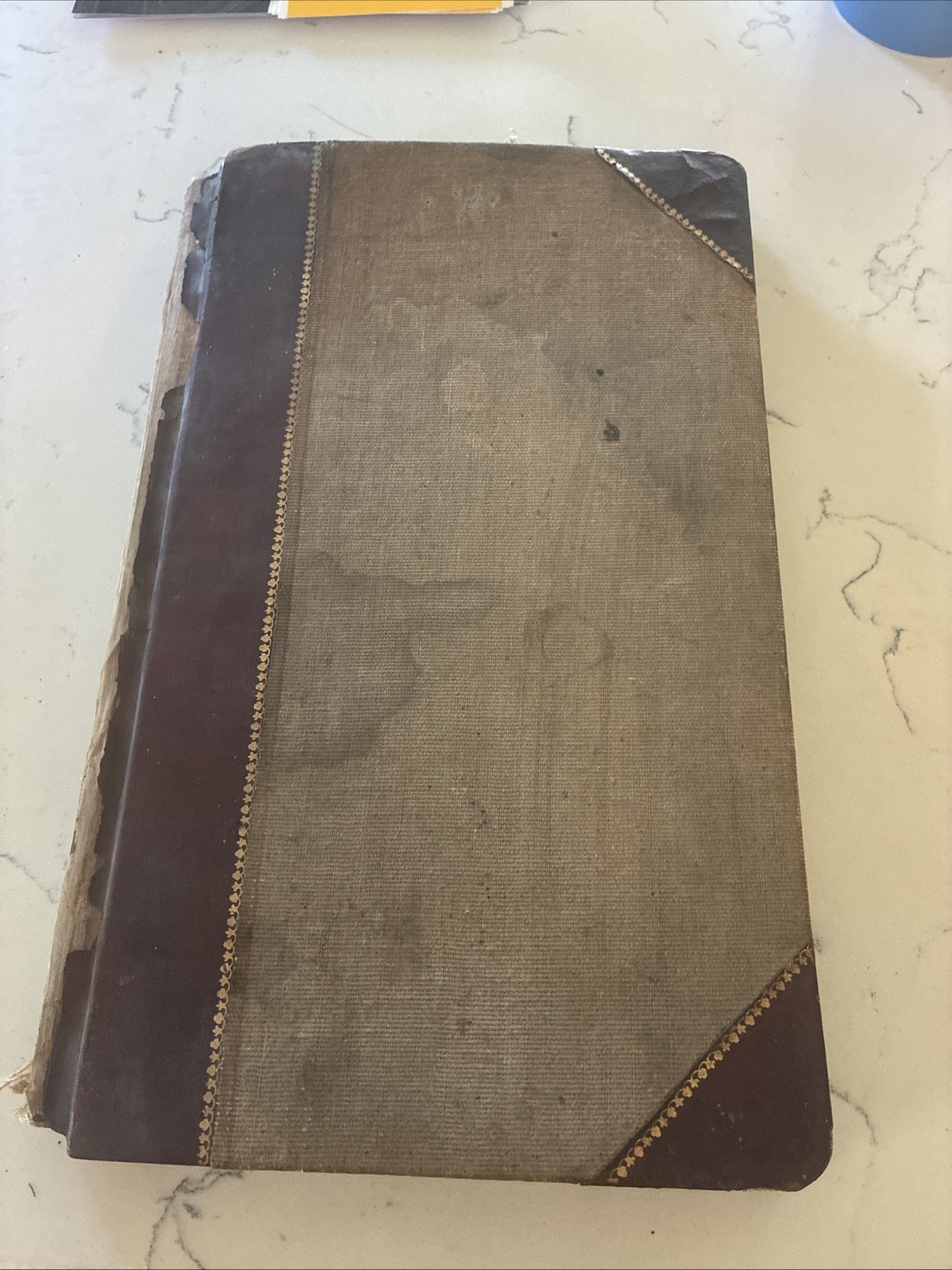 1913 Antique East Springfield Erie Co PA. MANUSCRIPT COURT DOCKET ledger