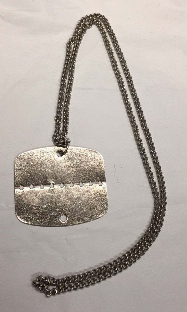 French Army Dog Tags Unissued  Blank Indochina Algeria Foreign Legion