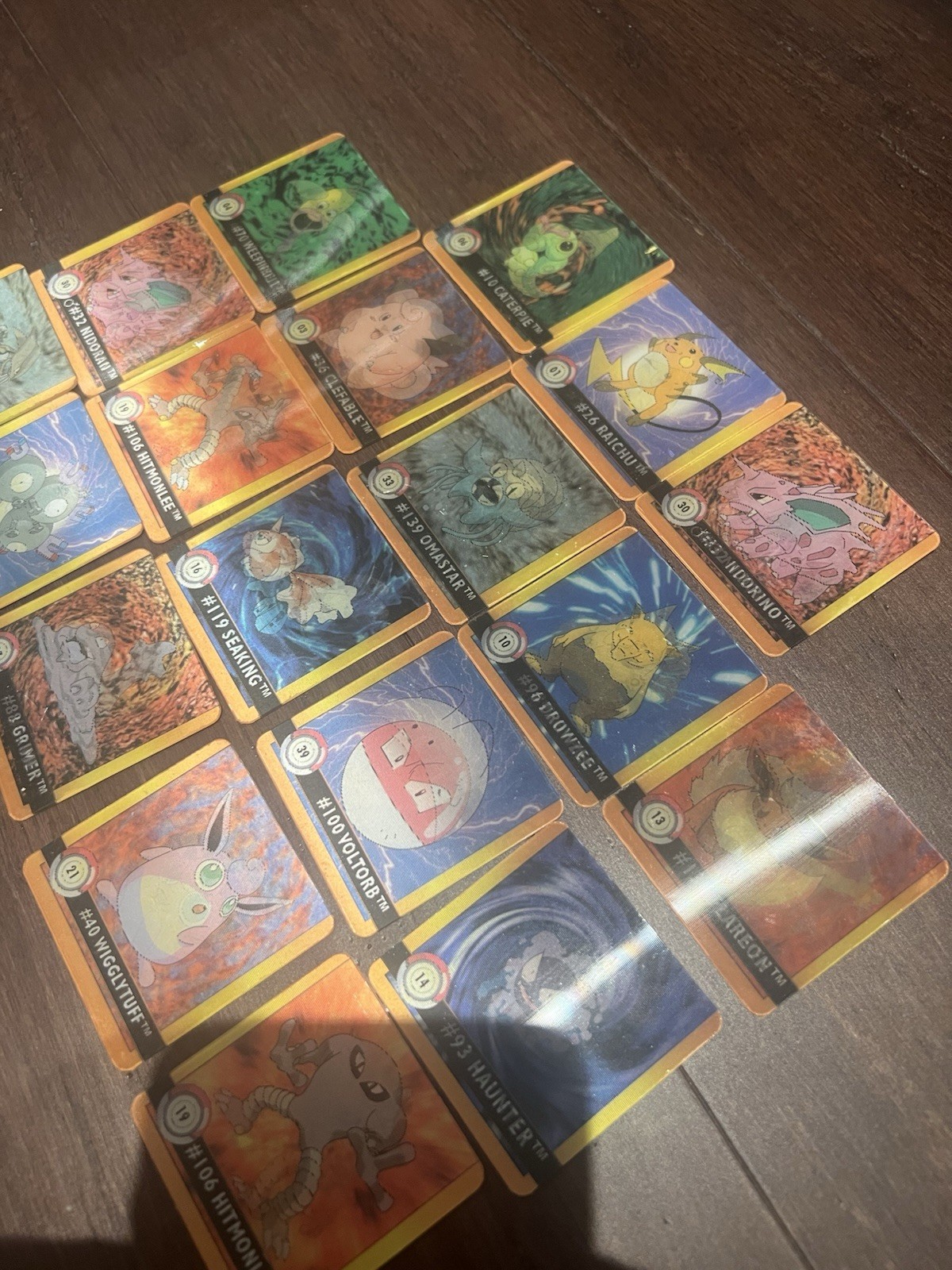 Topps Pokémon TV-Animation Edition art box holographic Lot Pikachu jiggly clefai
