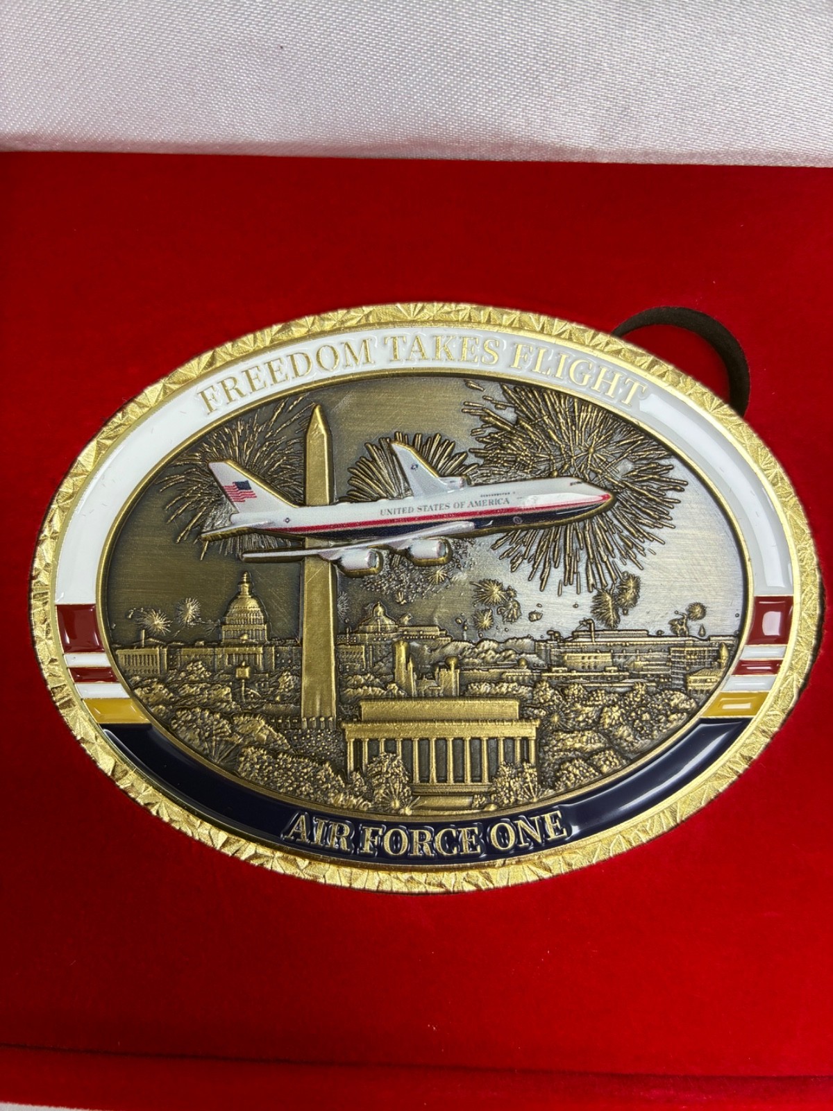 Air Force One Freedom 250 authentic coin