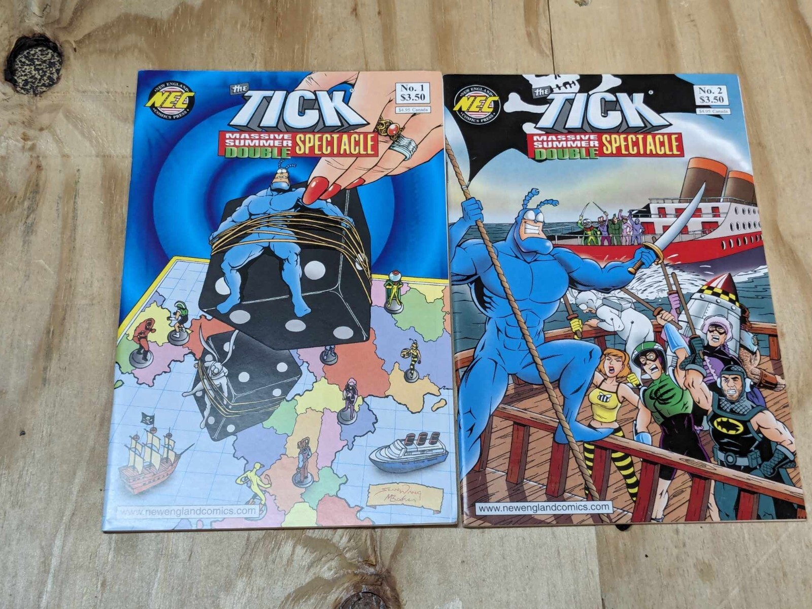 The TICK Massive Summer Double Spectacle Lot: 1 & 2 NEC