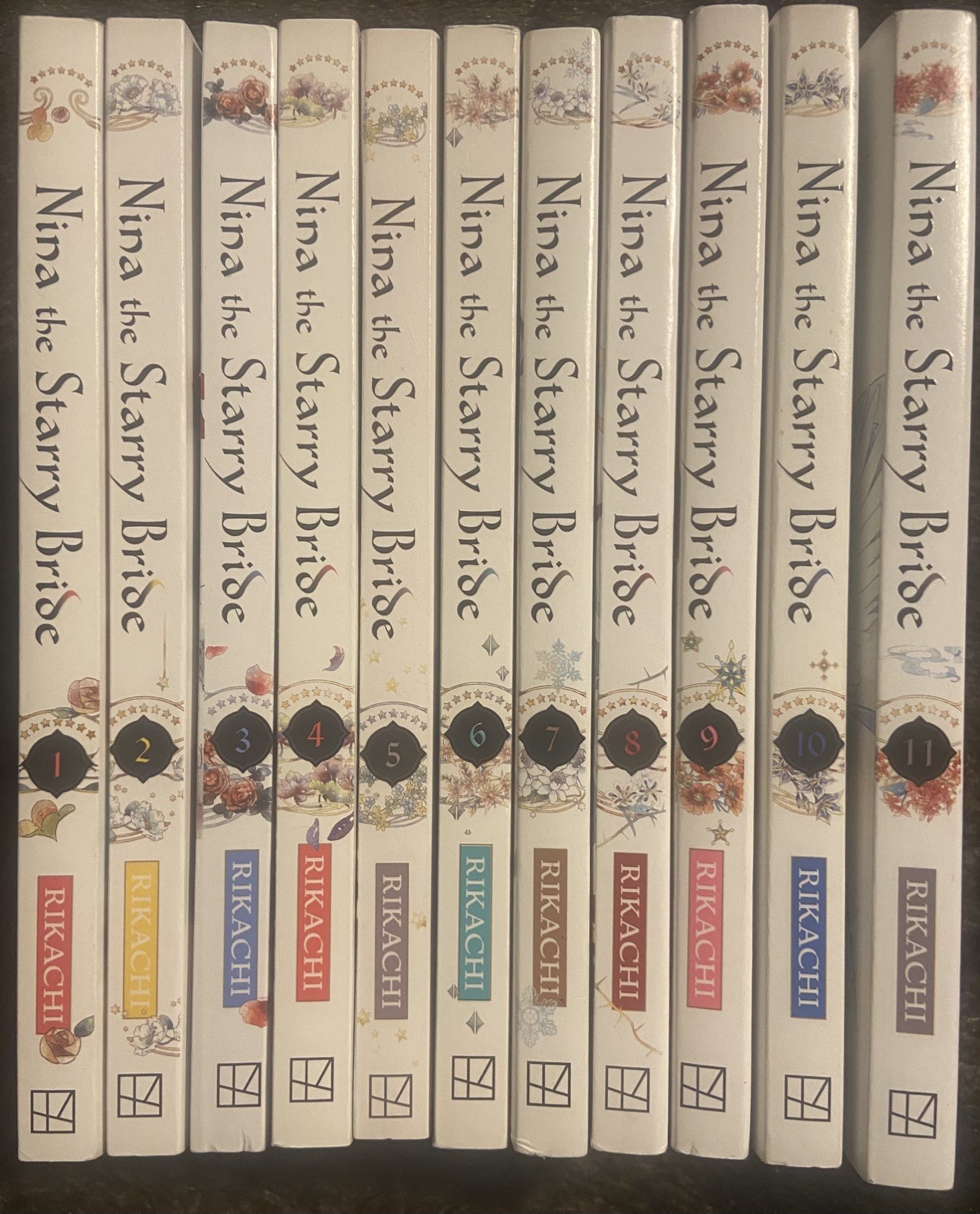 BRAND NEW Kodansha Rikachi Nina the Starry Bride Vol 1-11 English Manga Set