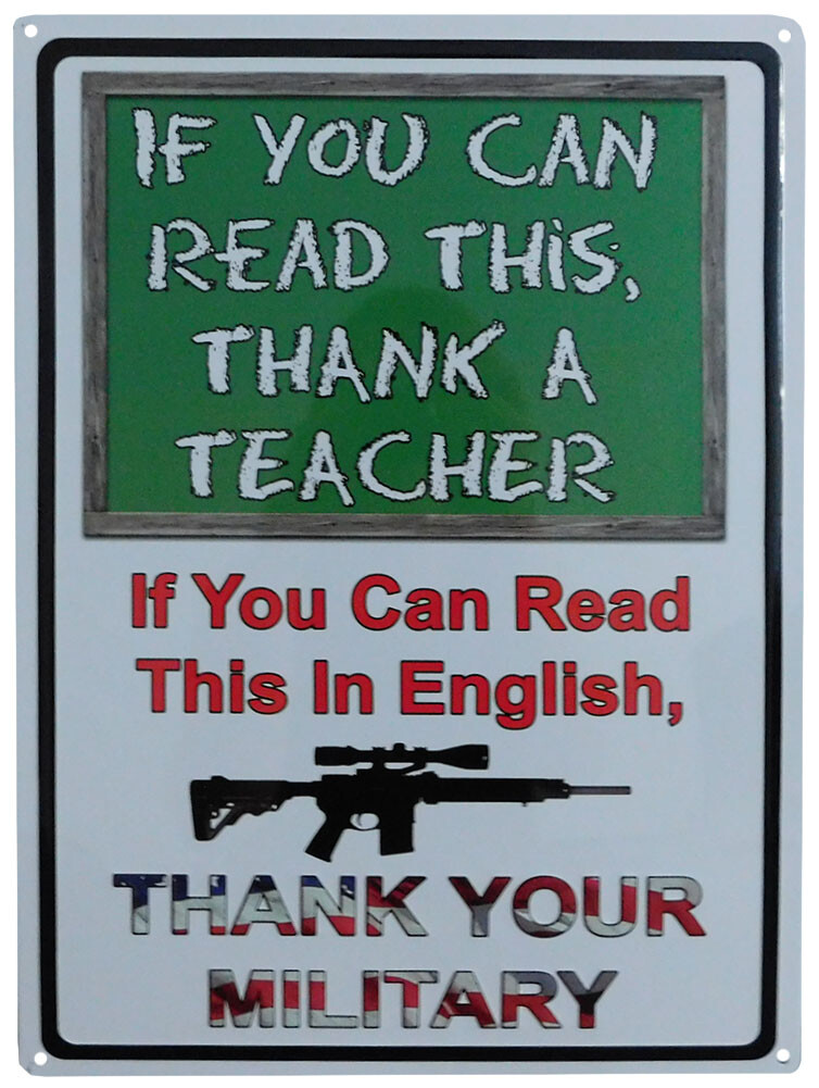 If You Can Read This, Thank A Teacher... 12