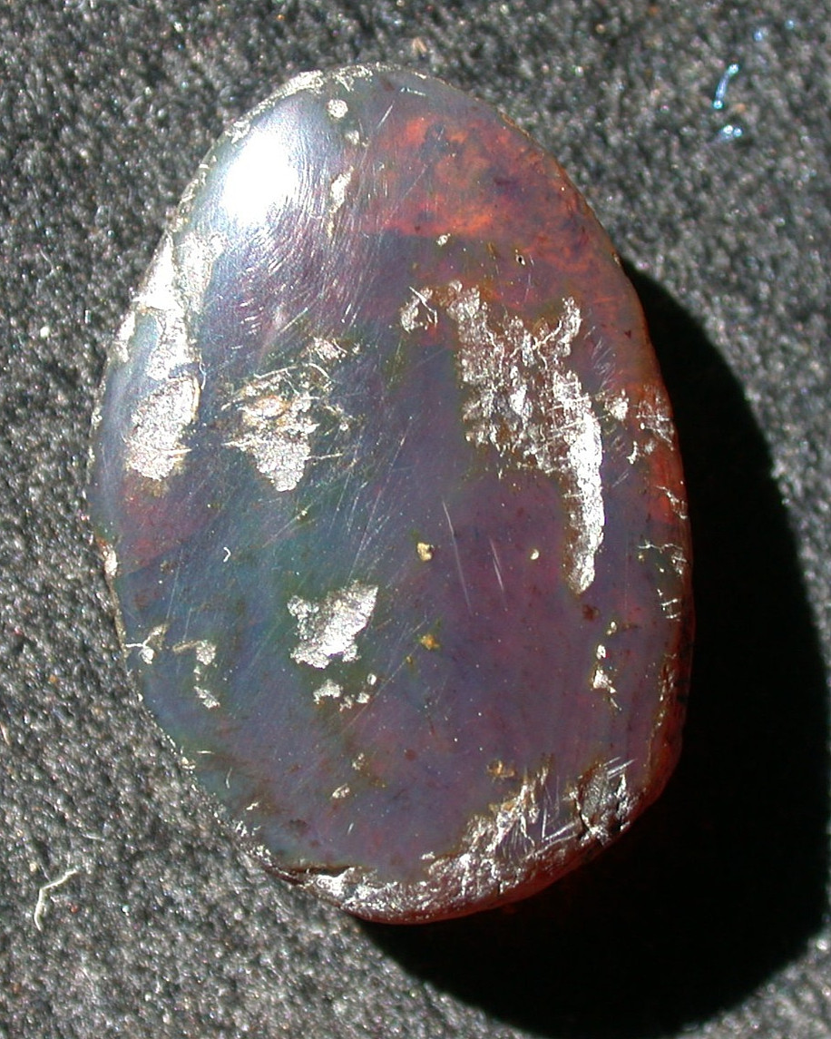Beautiful Purple Violet Burmese Amber Fossil Stone Dinosaur Age 4.4 g
