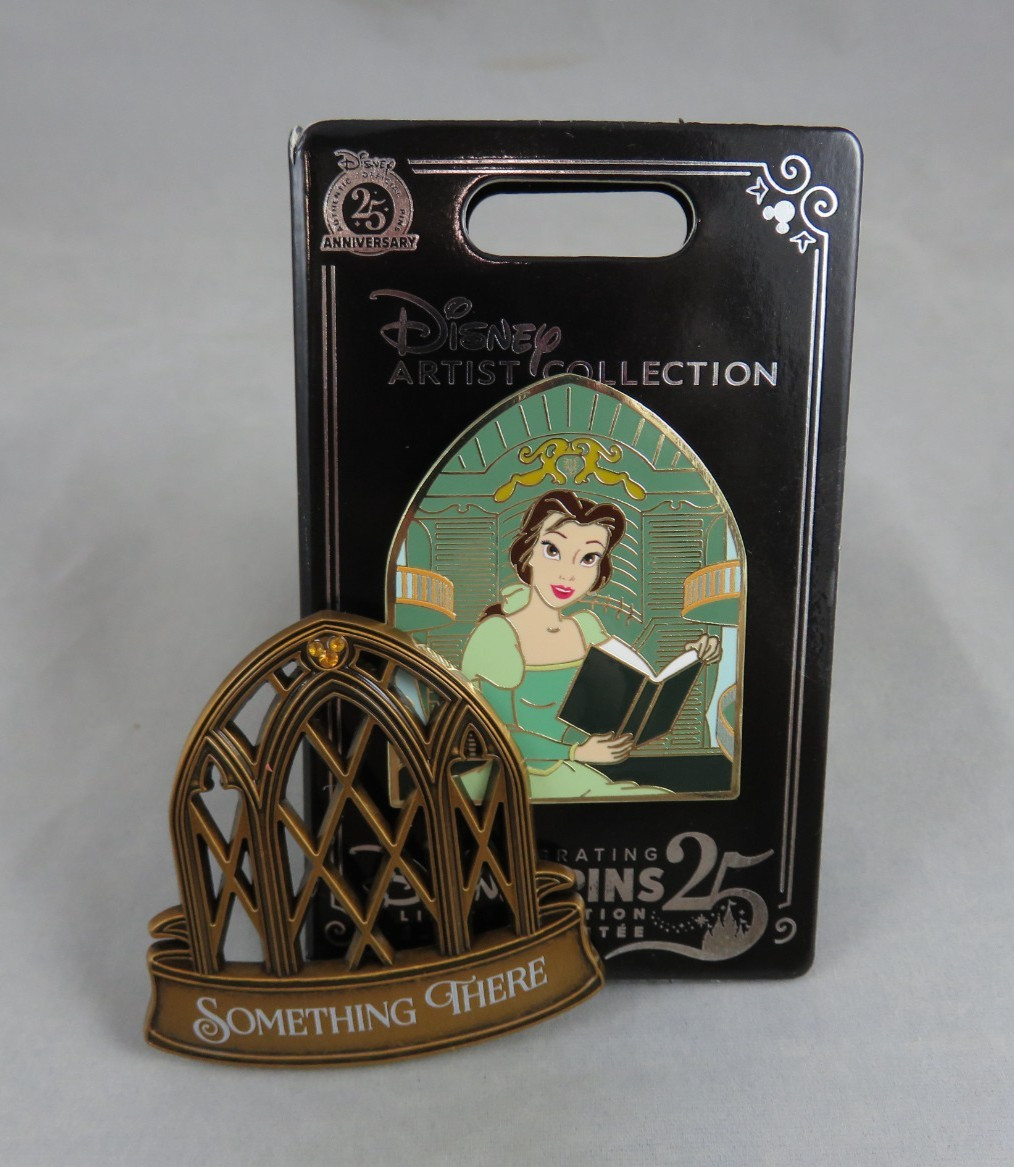 Disney Pin - Belle Something There Artist Collection Window Beauty and the Beast