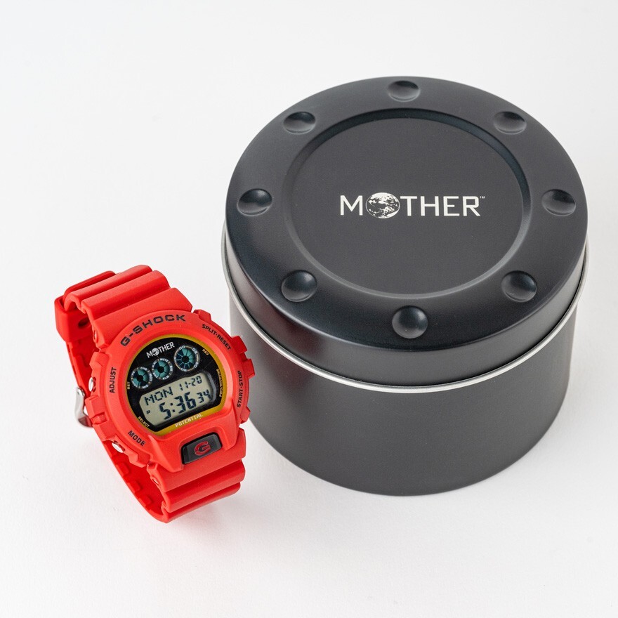 MOTHER x G-SHOCK 2nd collaboration model Mother Red GW-6900 MOT24-4JR SMAAAASH