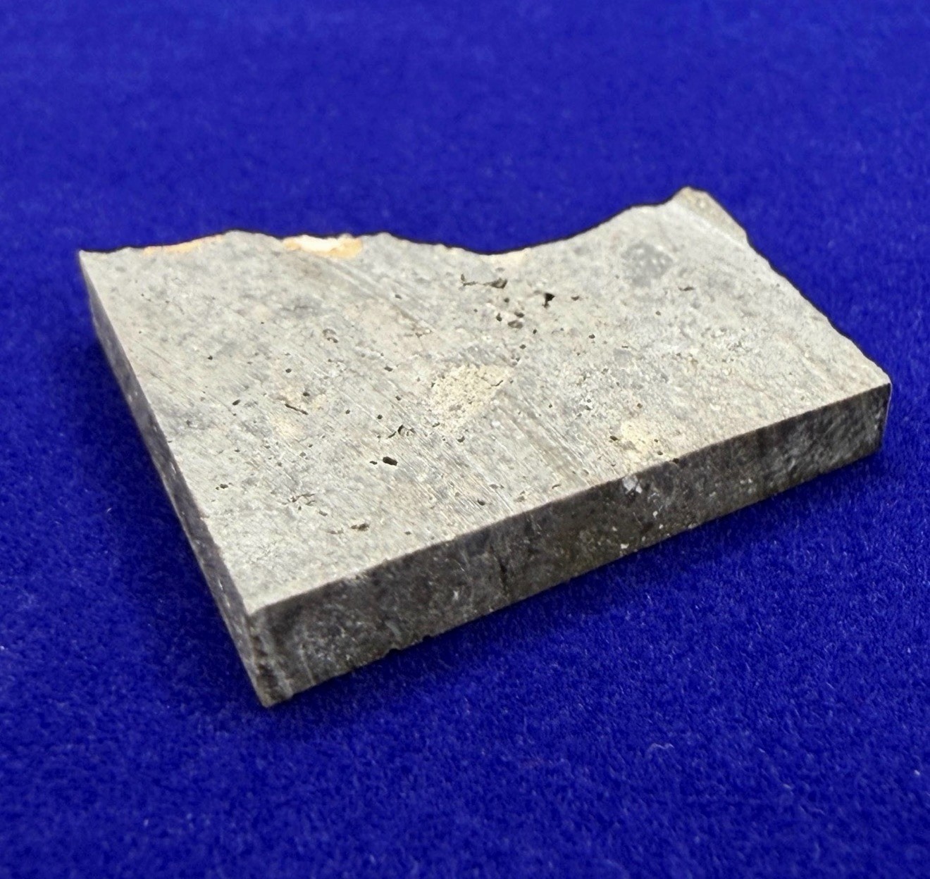 NWA 16315 Lunar Meteorite Slice, Authentic Lunar Slice, Mauritania, COA, 4.74g