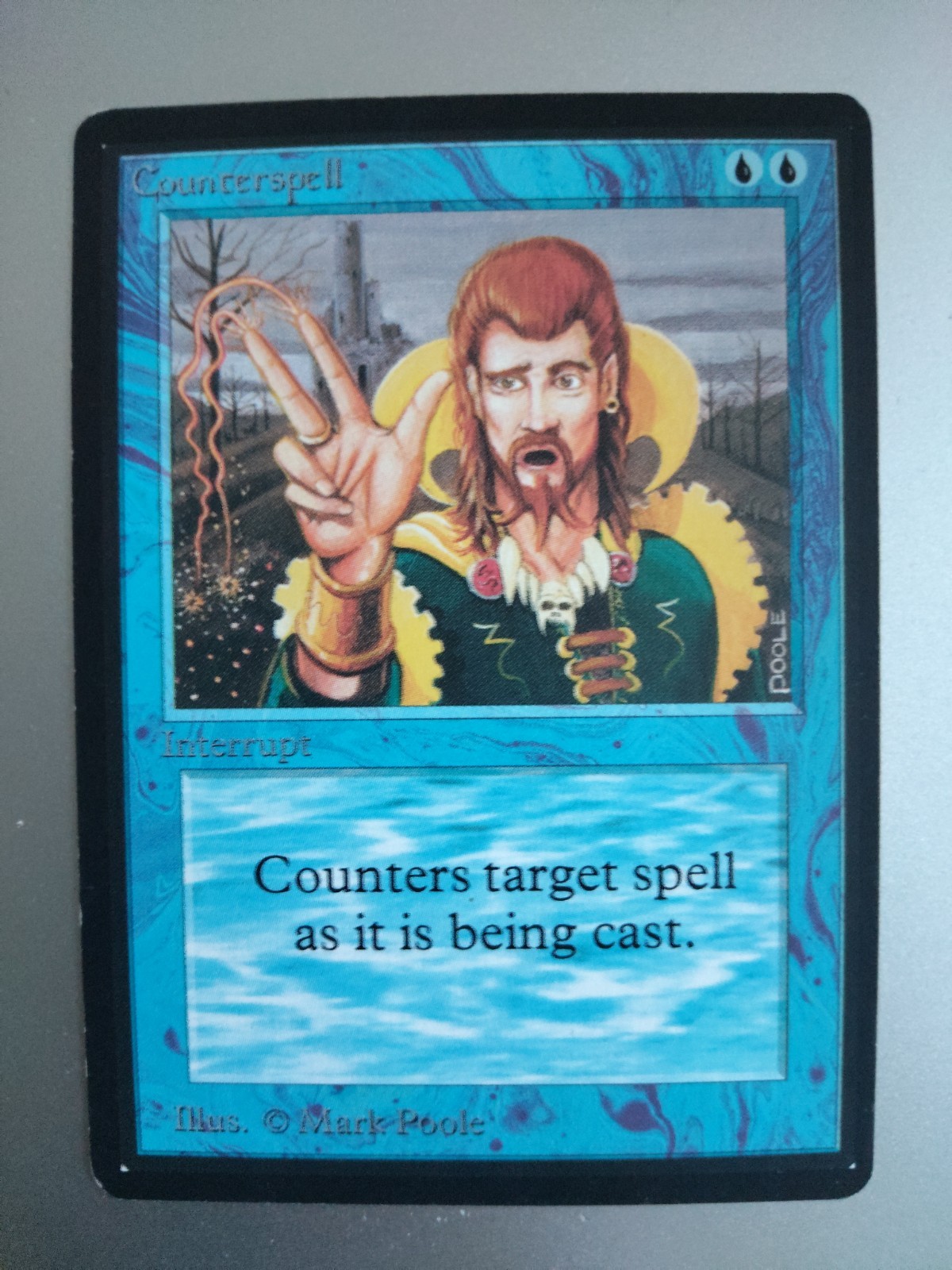 MTG COUNTERSPELL Beta Very Good/excellent condition  LEB Vintage Old school