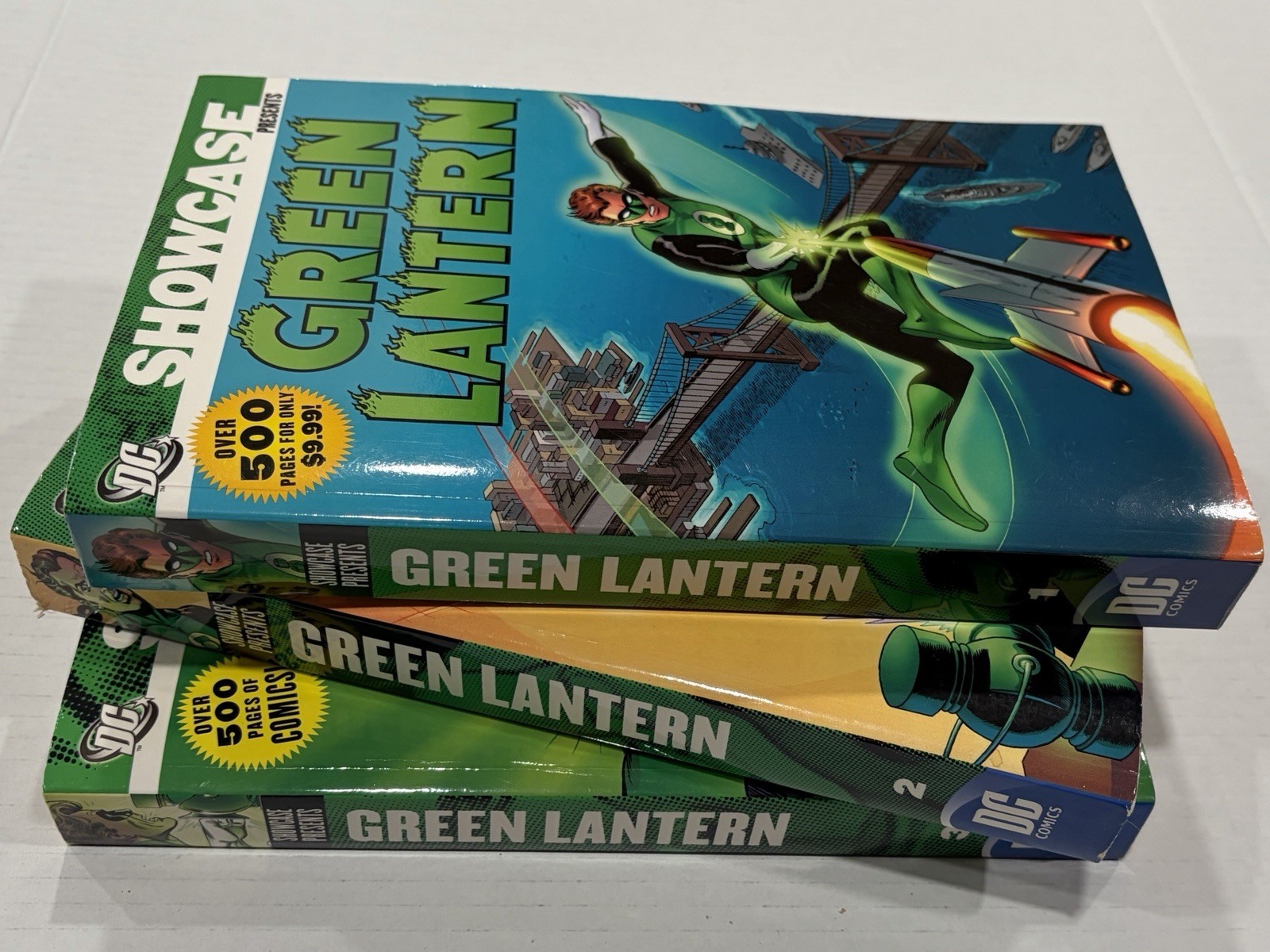 Lot Of 3: DC Showcase Presents GREEN LANTERN Vol 1 2 3 Silver Age OOP TPB Hal