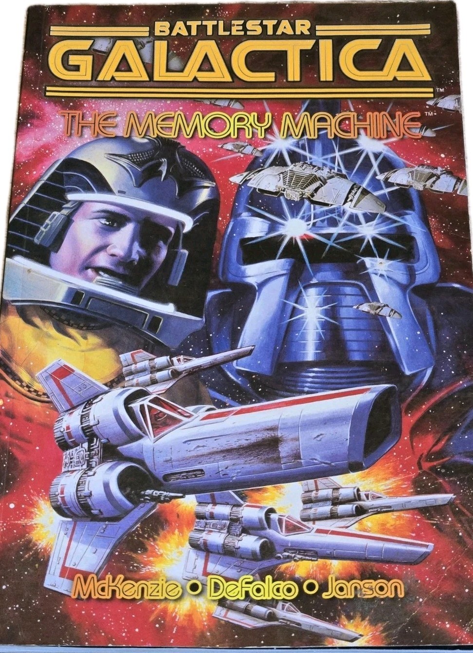 Battlestar Galactica: The Memory Machine (Battlestar... by Tom DeFalco Paperback