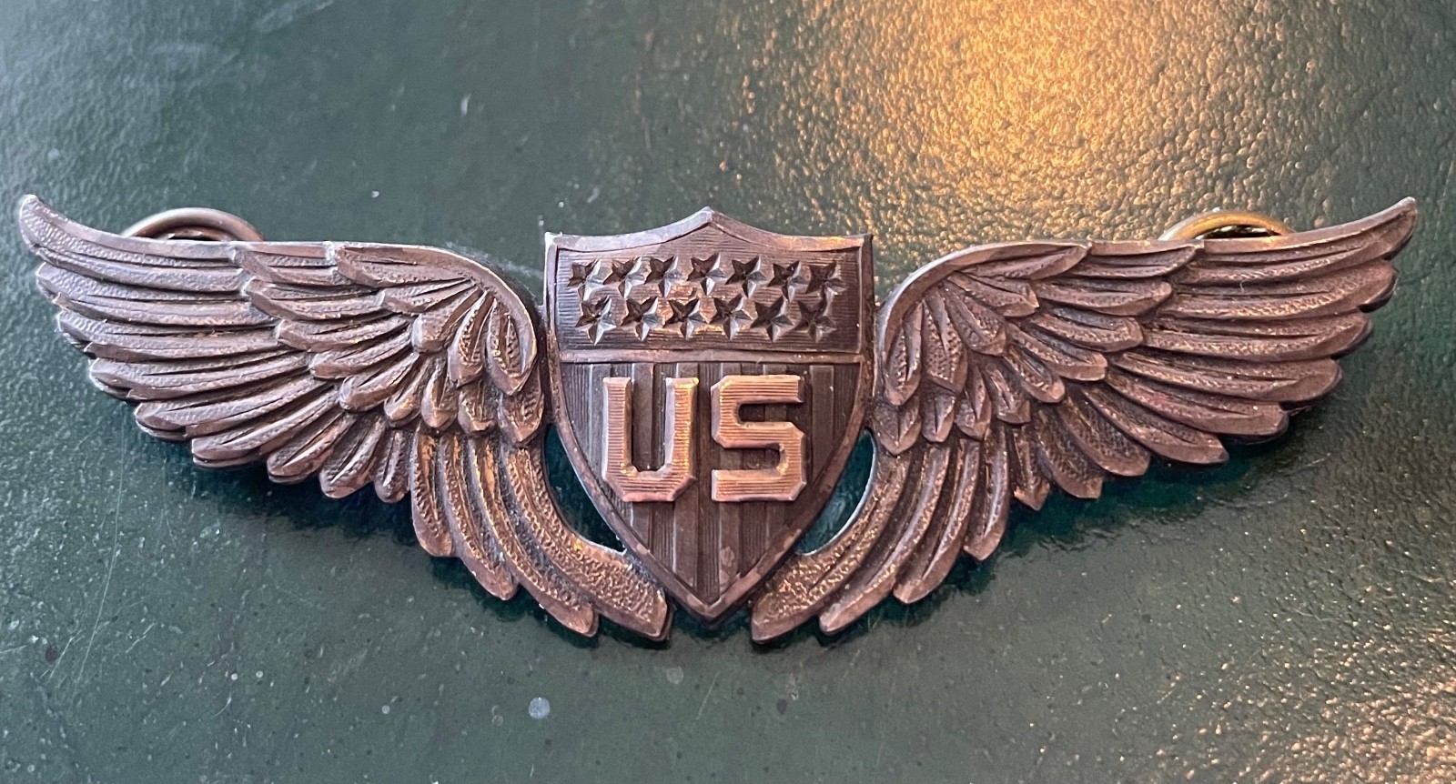RARE WWI US ARMY AIR SERVICE PILOT WING 3