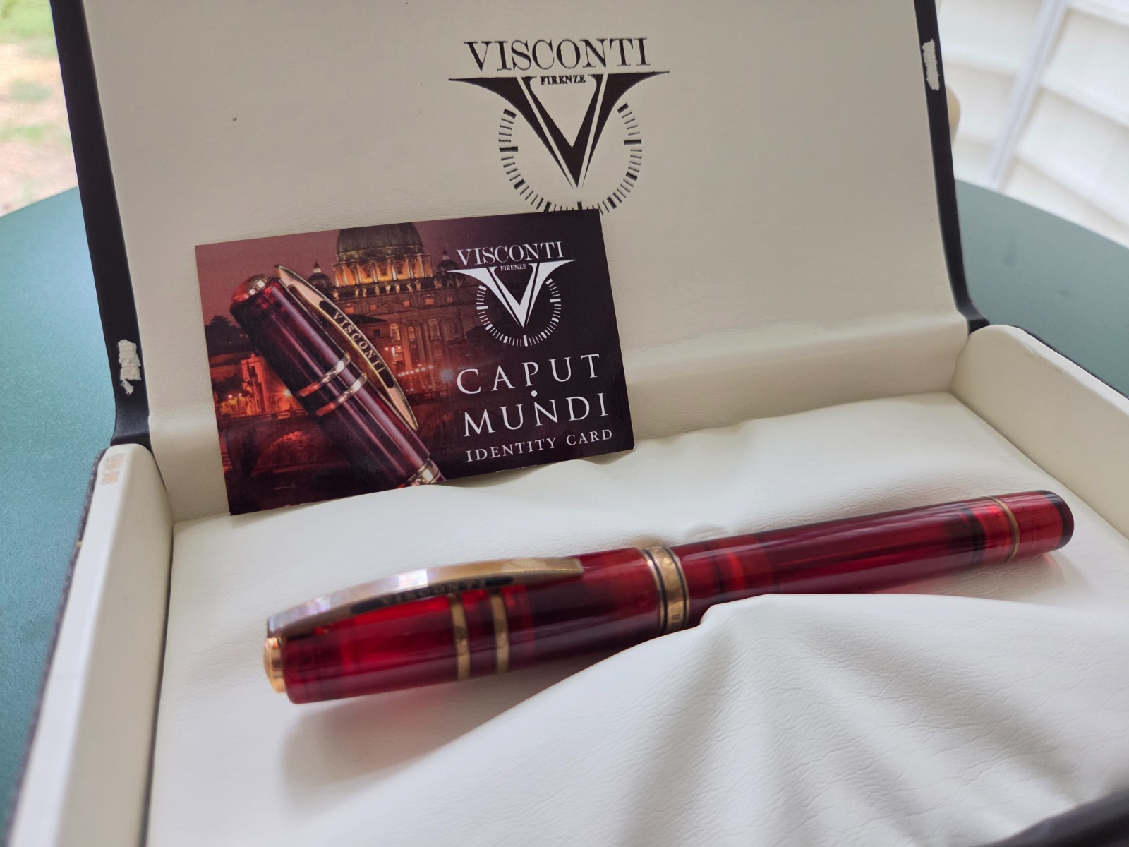 (RARE) Visconti Homo Sapiens Crystal Caput Mundi LE Fountain Pen