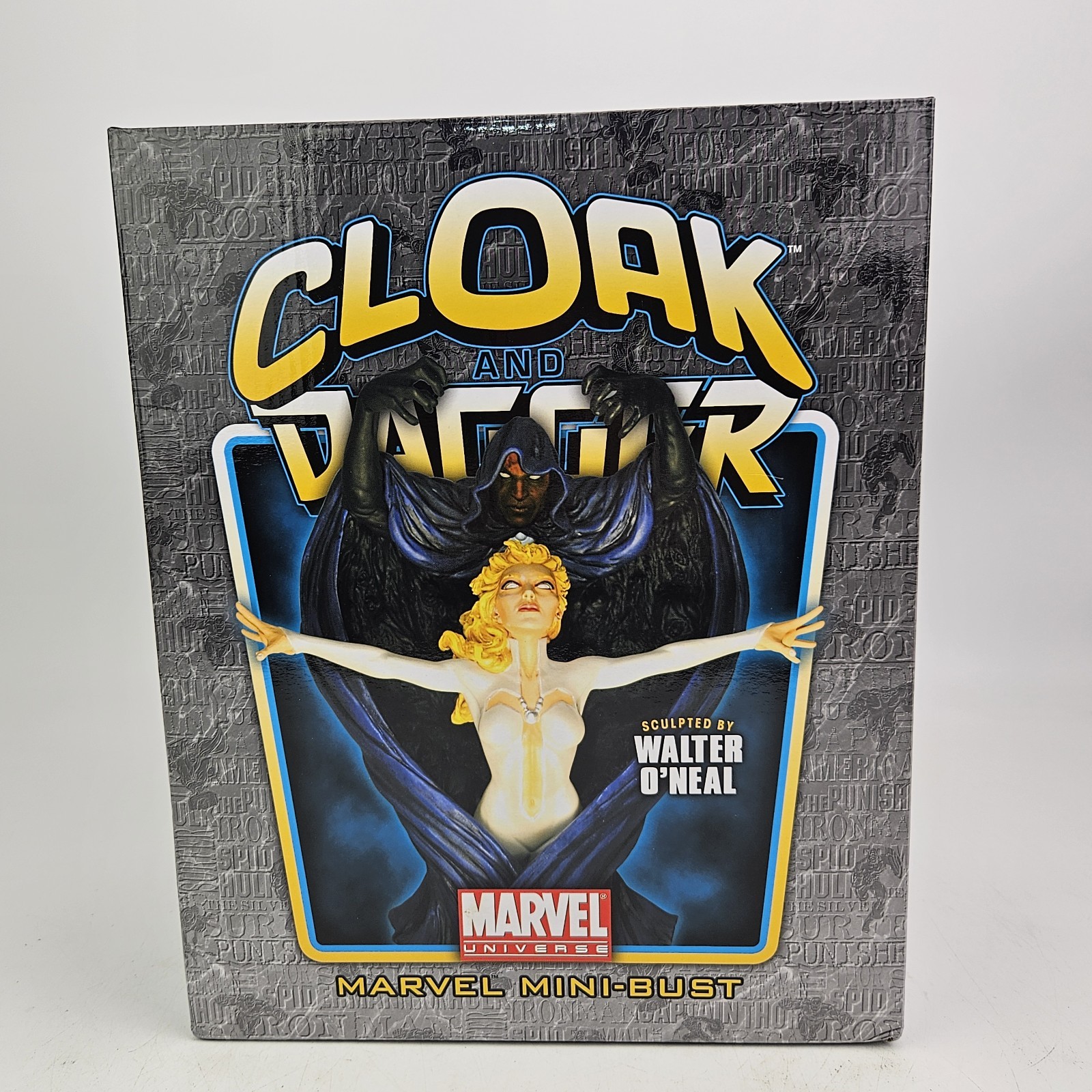 Marvel Cloak and Dagger Bowen Designs Mini Bust #0011/800 NEW Factory Sealed
