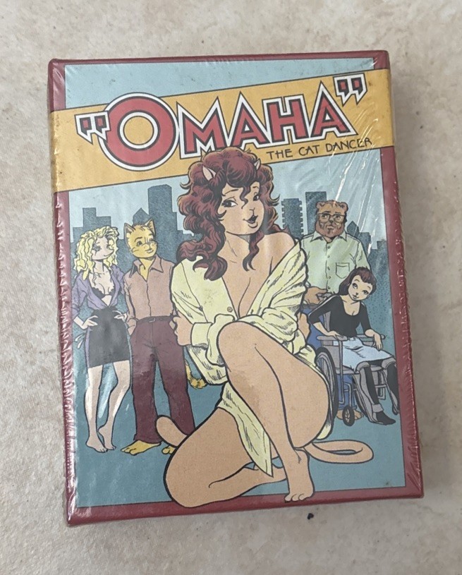 KITCHEN SINK PRESS OMAHA THE CAT DANCER CARD SET (1-36) Brand New Sealed