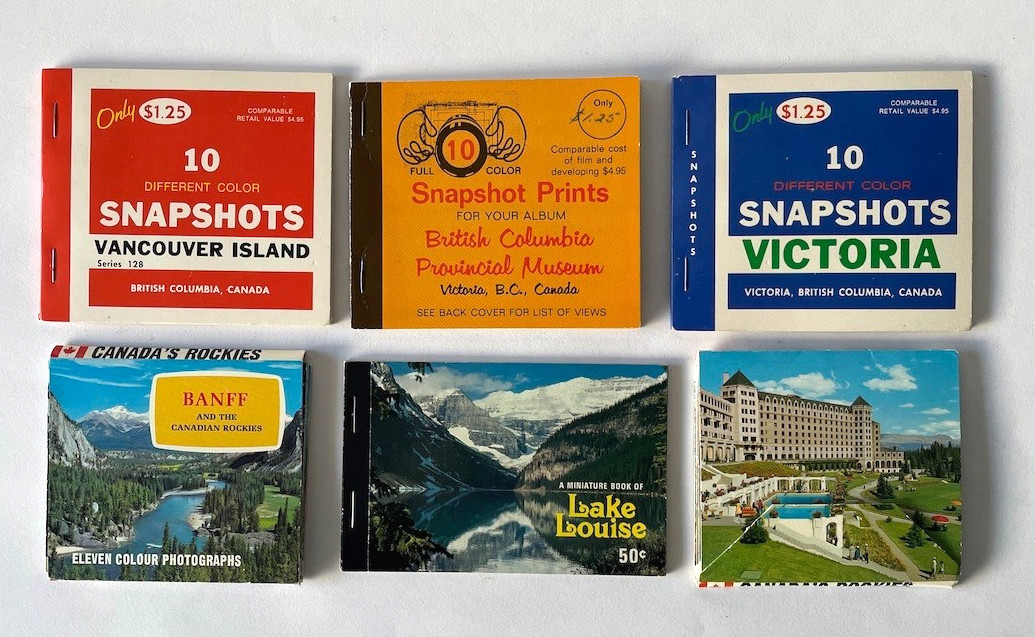 Vintage 1950's-60's  Souvenir  Booklets Scenic Canada Lot of 6 Great Condition