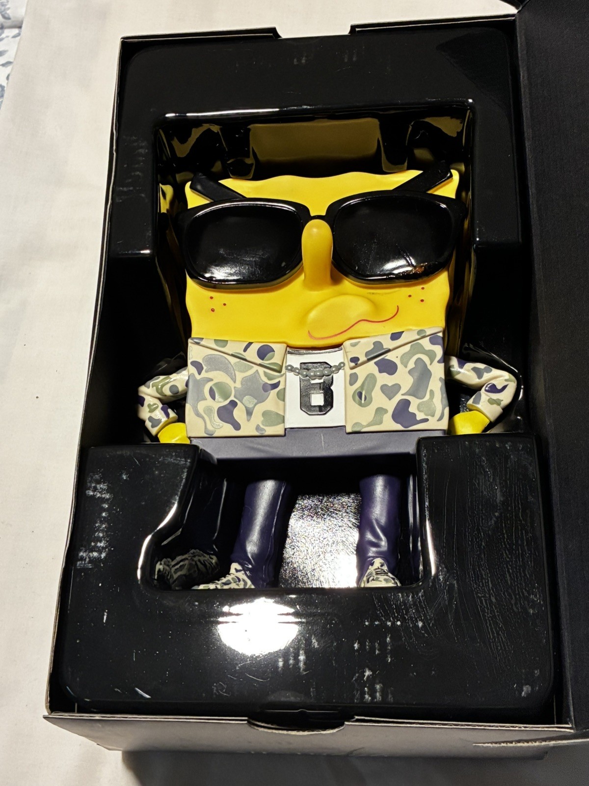 2013 Viacom Bait x Spongebob Squarepants Vinyl Figure  MINT (Approx 10