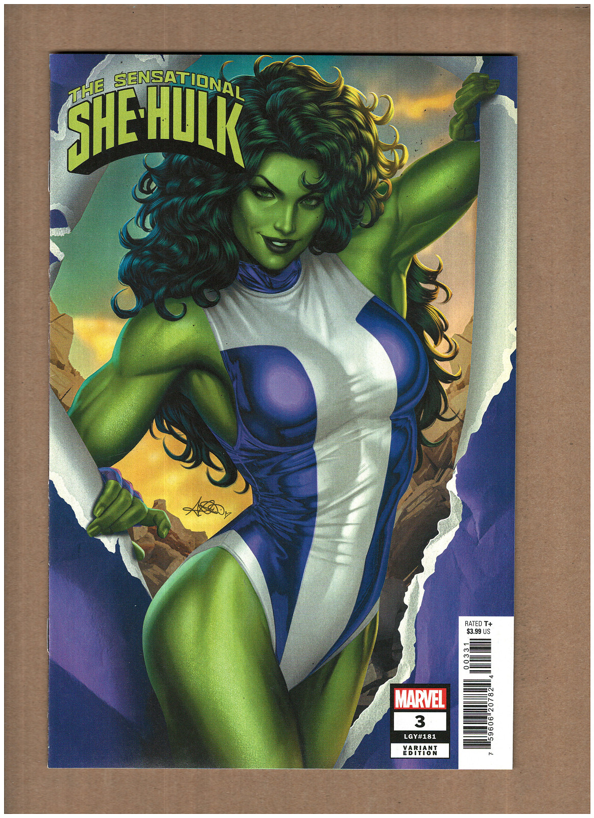 Sensational She-Hulk #3 Marvel Comics 2024 Ariel Diaz Cover A HULK APP. NM-9.2