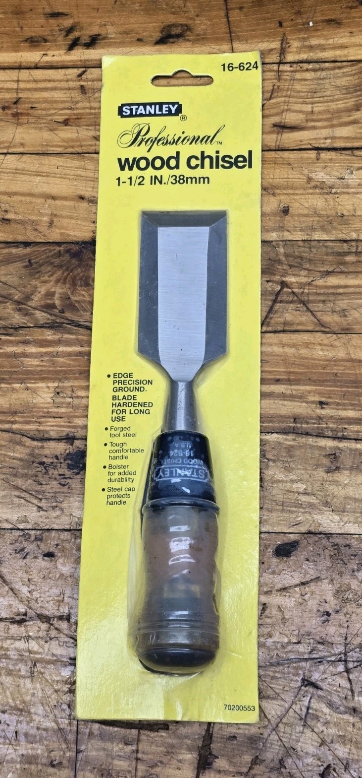 Vintage Stanley Professional Wood Chisel 1-1/2\