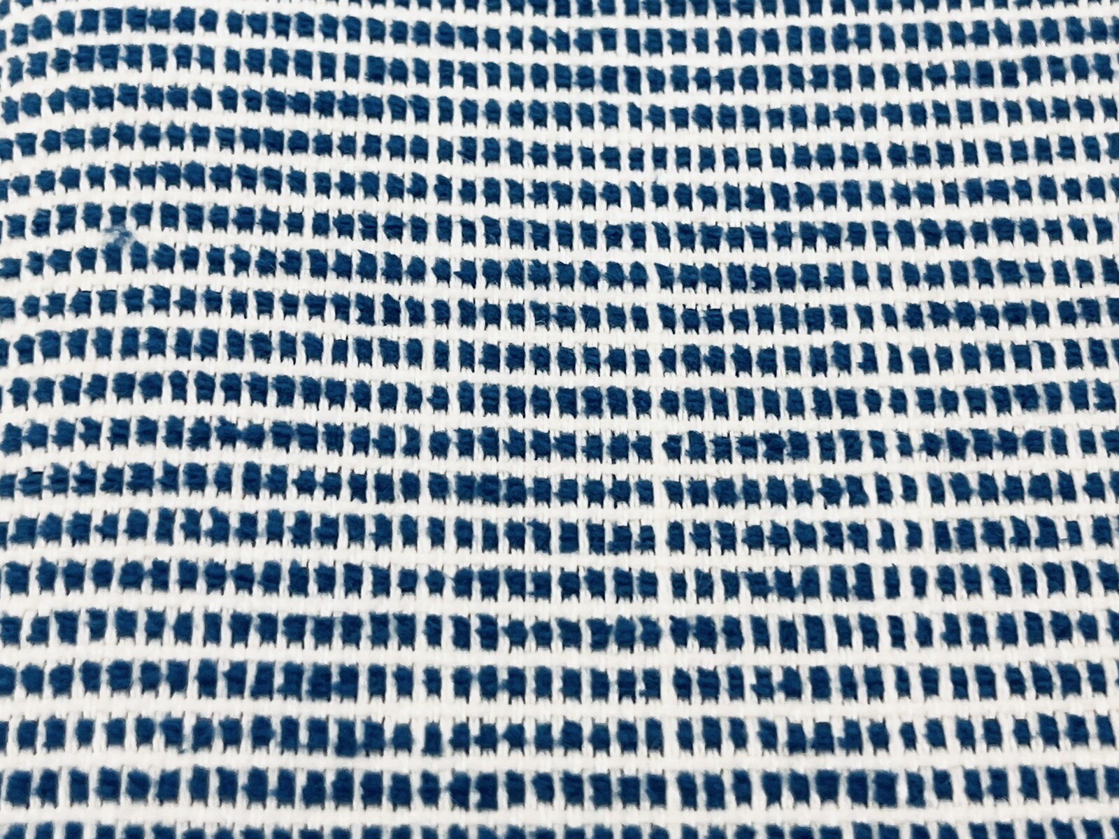Thibaut Woven Crypton Rippled Ottoman Upholstery Fabric- Dune Denim 2 yds W75221
