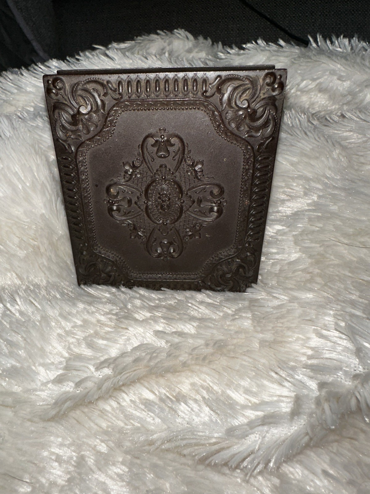 VTG Victorian Union Case Tintype Photo Ornate 