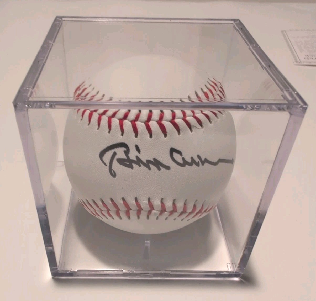 President Bill Clinton Signed Auto Baseball