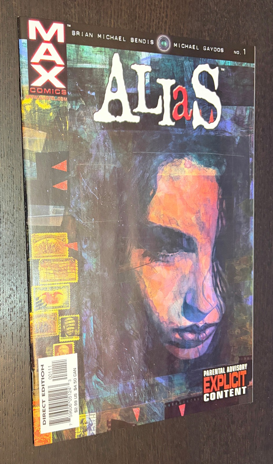 ALIAS #1 (Marvel MAX Comics 2001) -- 1st Appearance JESSICA JONES -- NM-