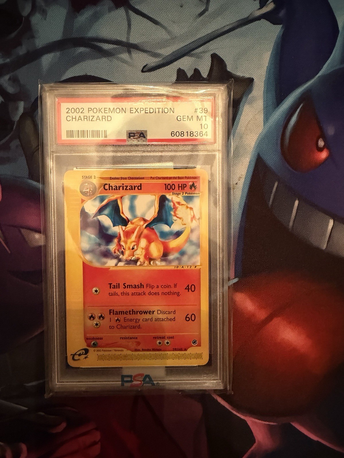 2002 Pokémon Expedition Charizard #39 PSA 10 Gem Mint Cert 60818364