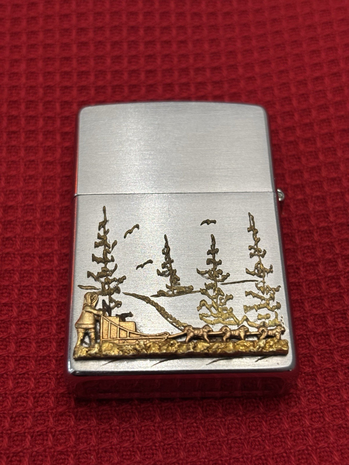Rare Niagara Falls Zippo ~ Dog Sled