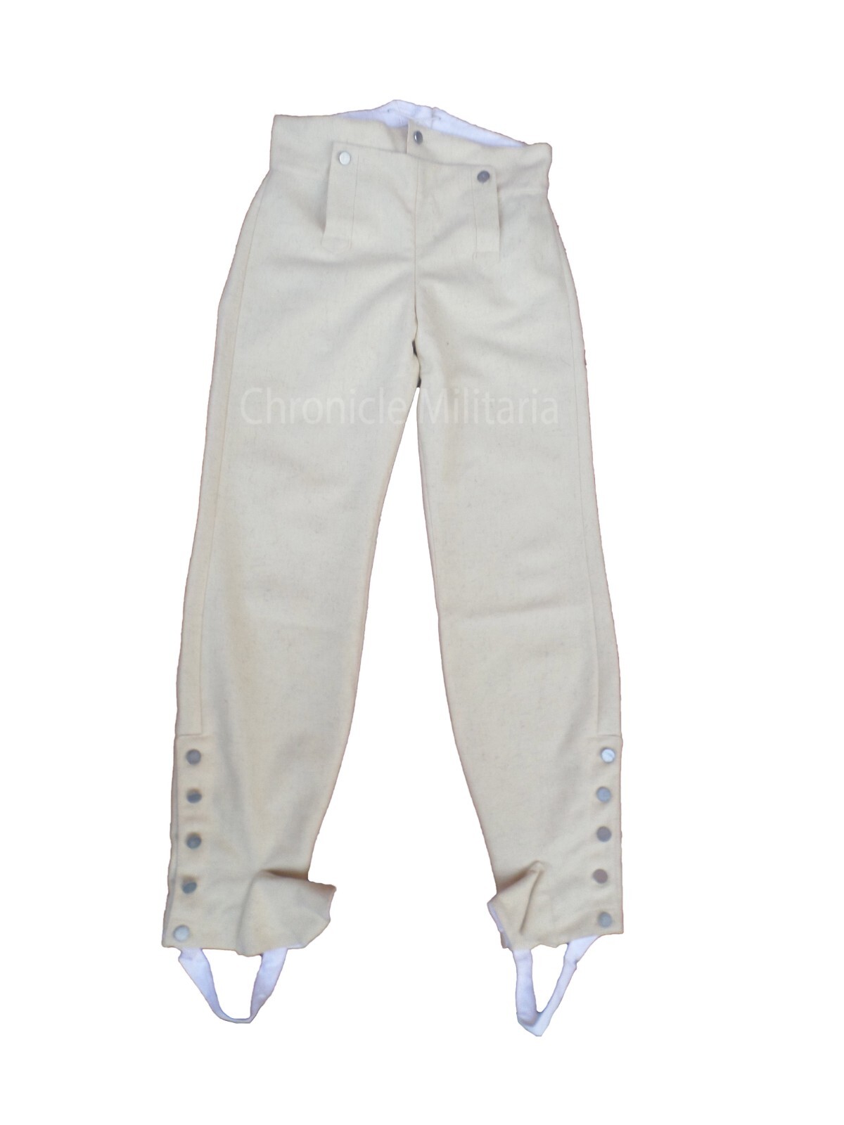 Revolutionary war fall front gaitered trousers 18th century