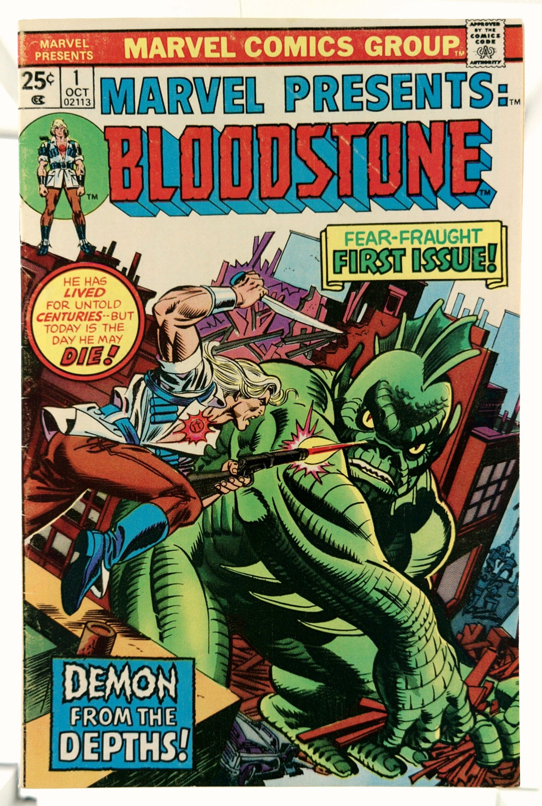 Marvel Presents #1 1975 Marvel Comics VG- Comic Book Origin & 1st App Bloodstone