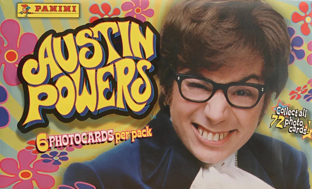 1999 Panini Austin Powers Movie Trading Photo Cards Wax Pack SEALED