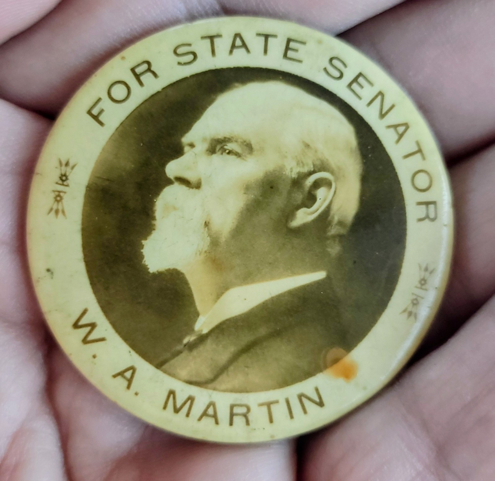 1908 W.A. MARTIN FOR STATE SENATOR Pennsylvania 1.75