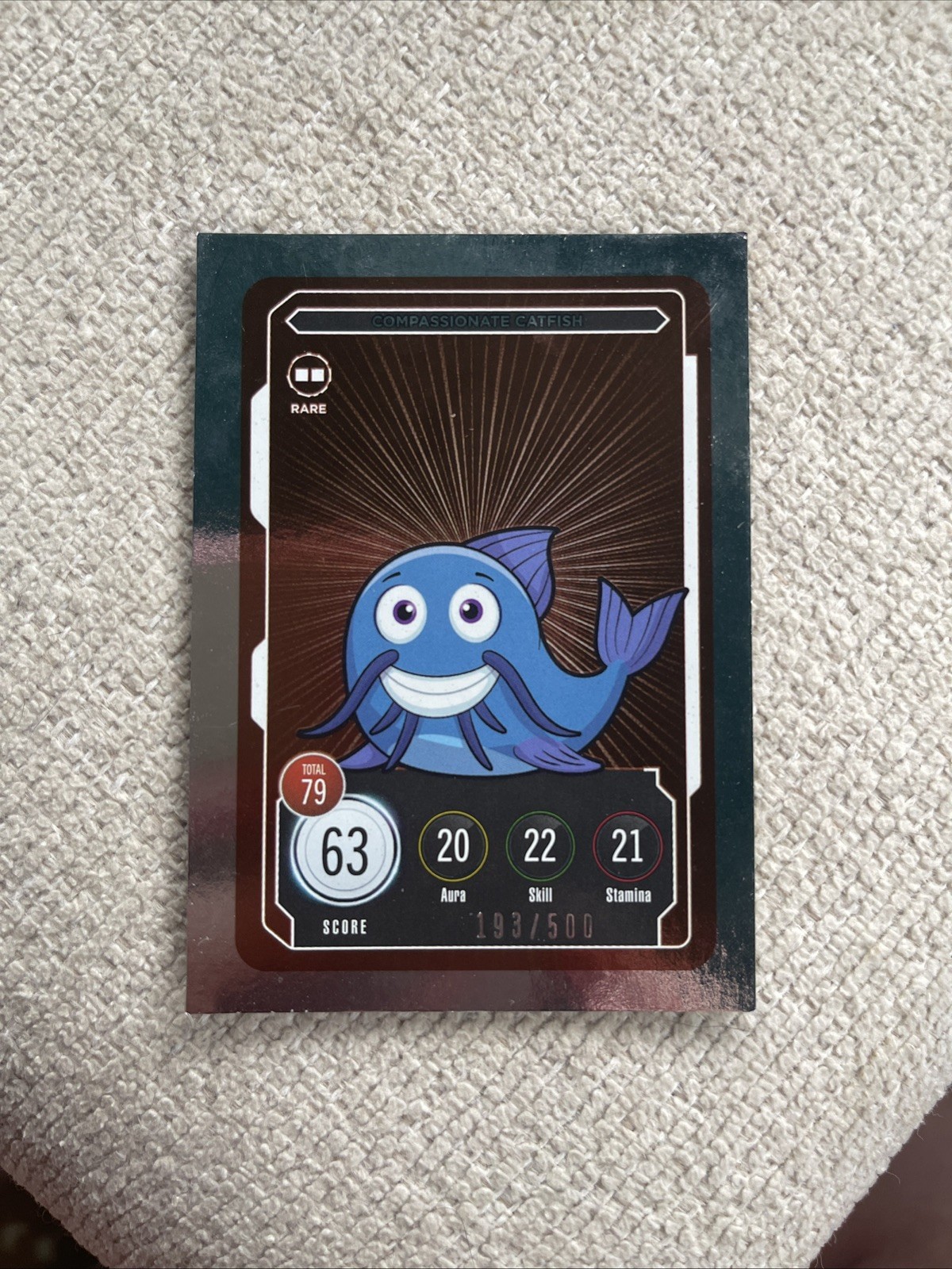 Compassionate Catfish RARE #193/500 Veefriends Trading Cards GaryVee