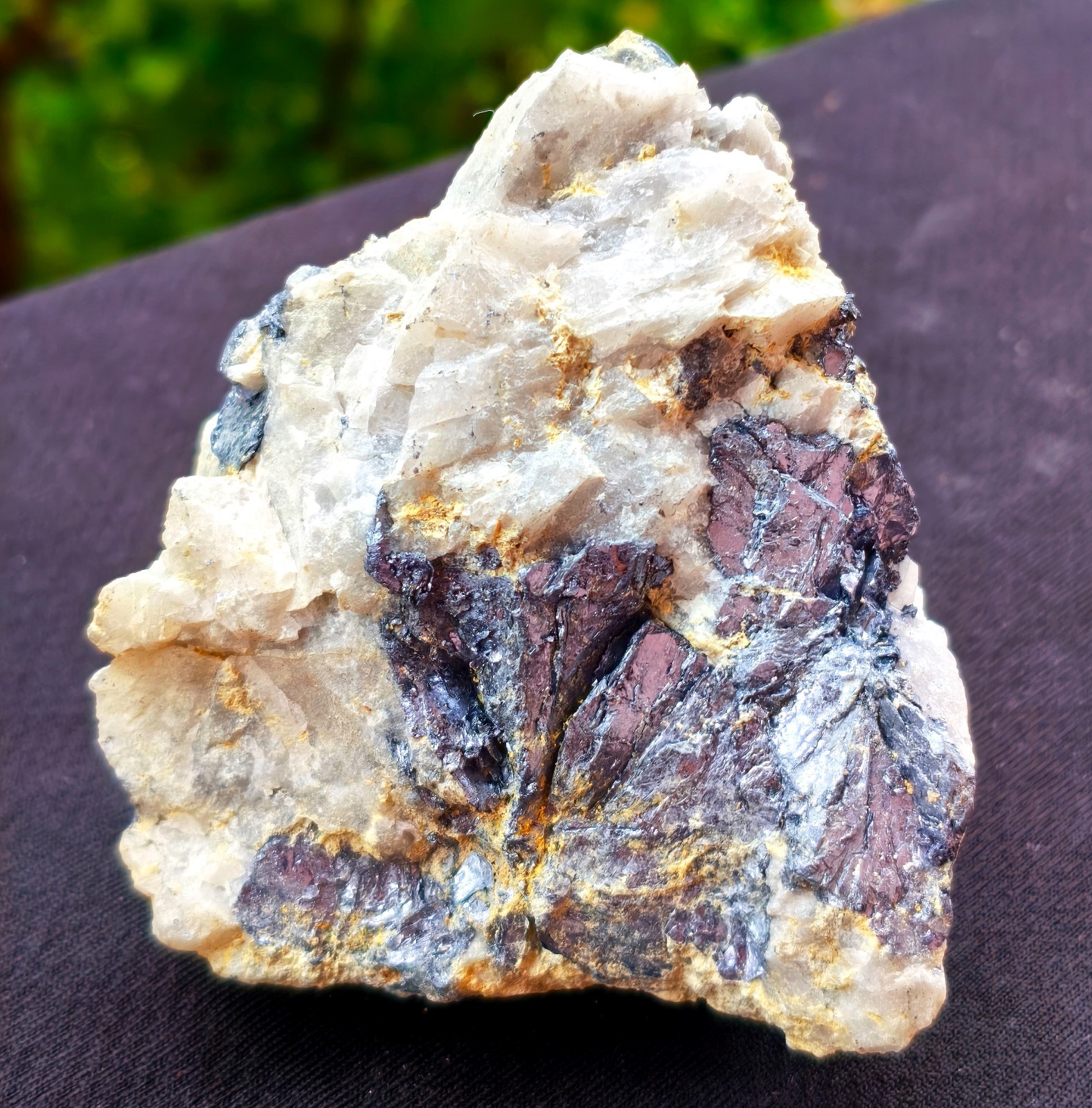 7 Oz Beautiful Rare Molybdenite Specimen with Quartz