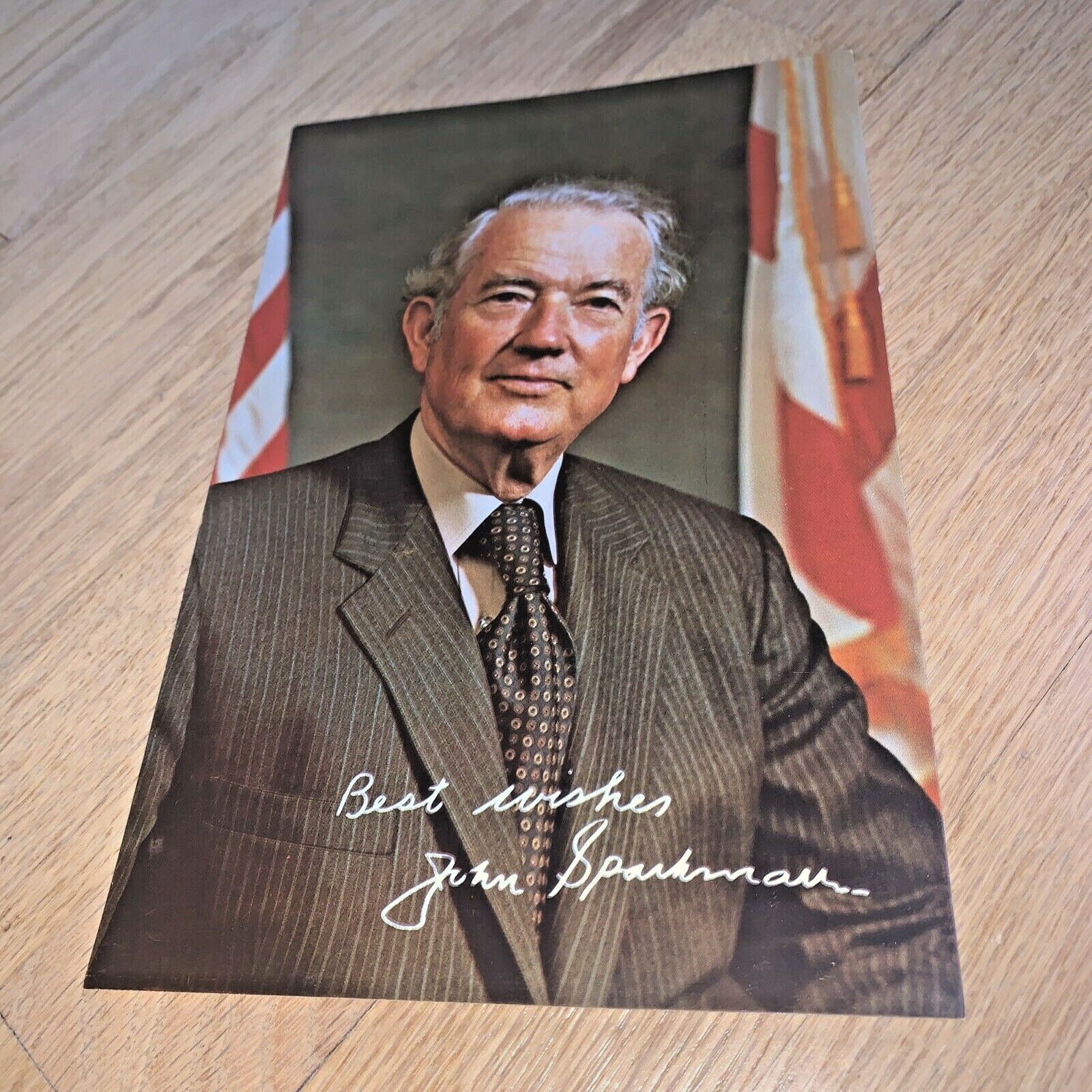 1970's Senator JOHN SPARKMAN Re-election POSTCARD