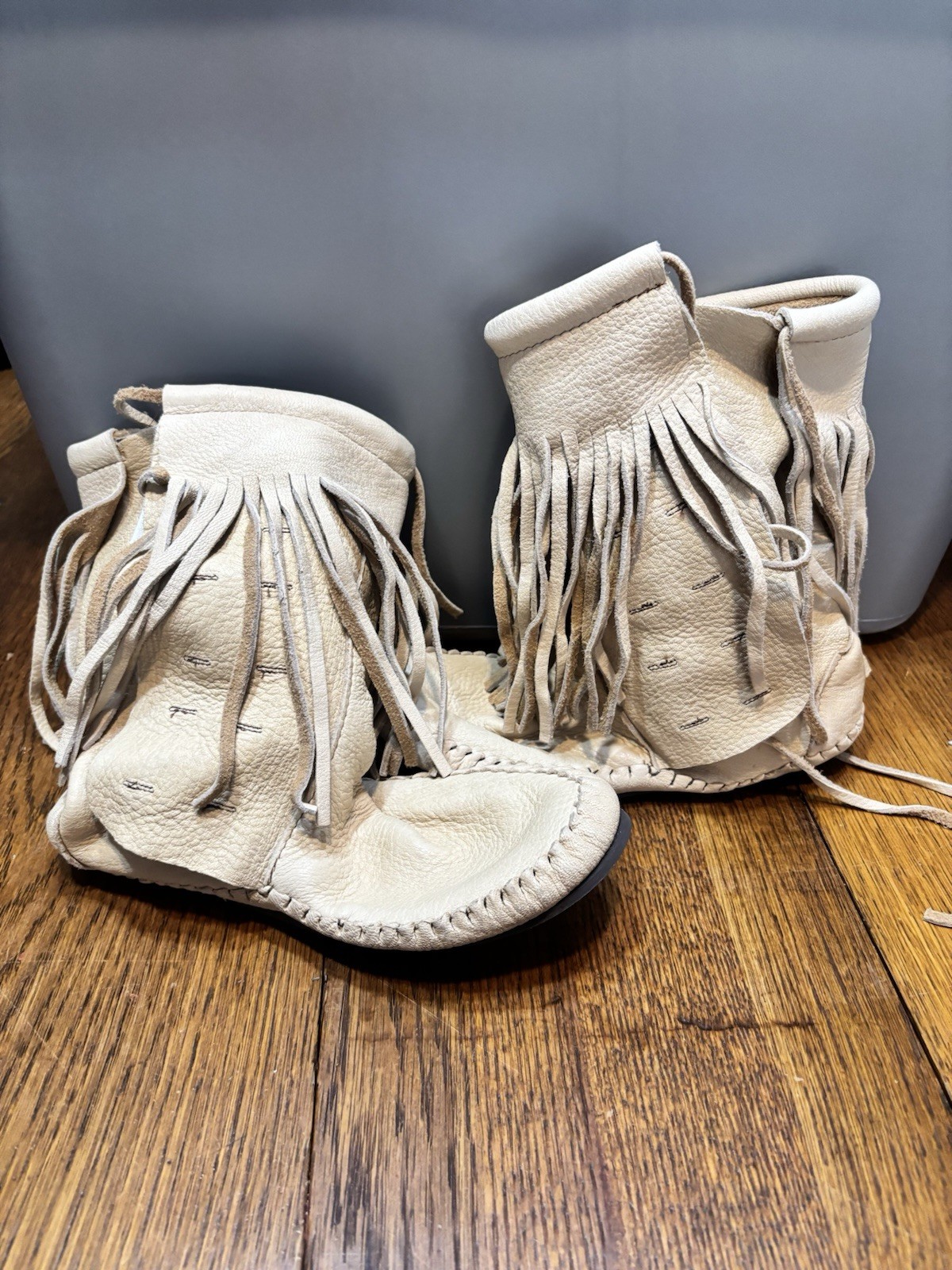 vintage taos moccasins Indian Woman’s Native American