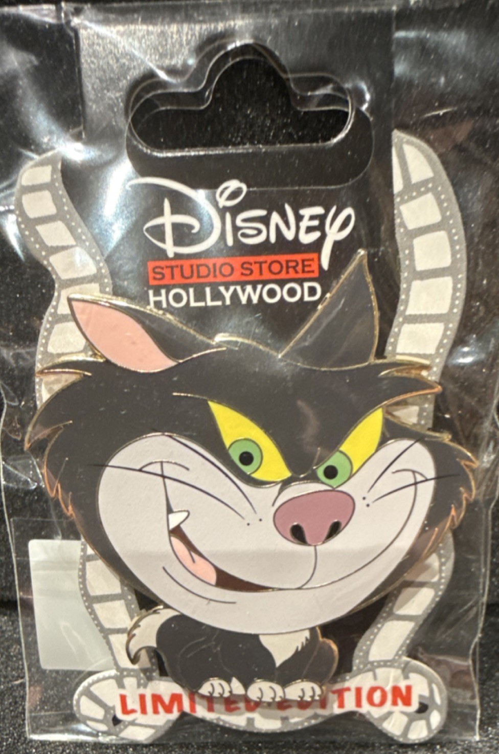 Disney DSF DSSH Cinderella Big head kitties Lucifer. L E pin