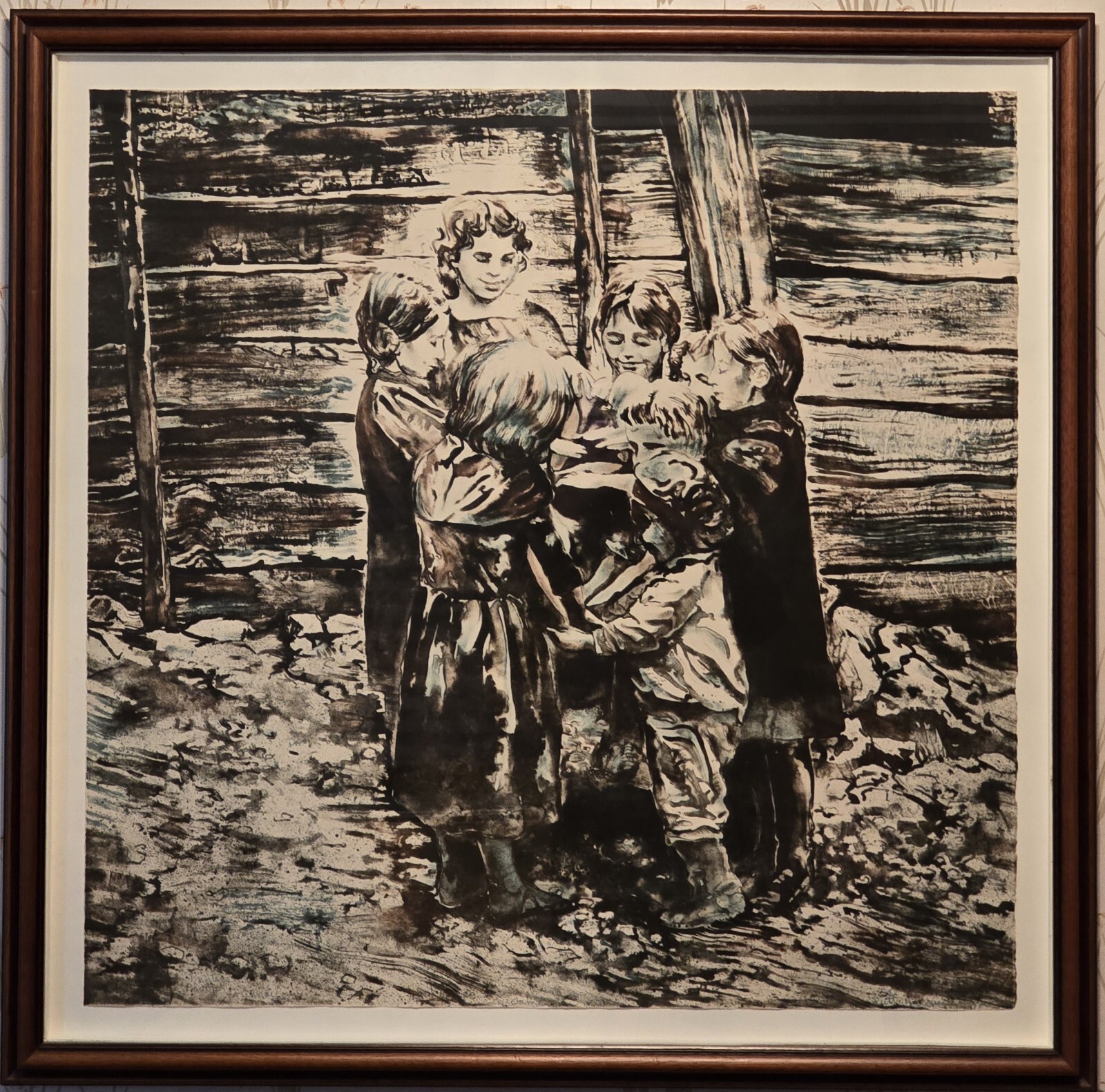 Ruth Weisberg Signed RARE PRINTERS PROOF COLOR LITHOGRAPH of 