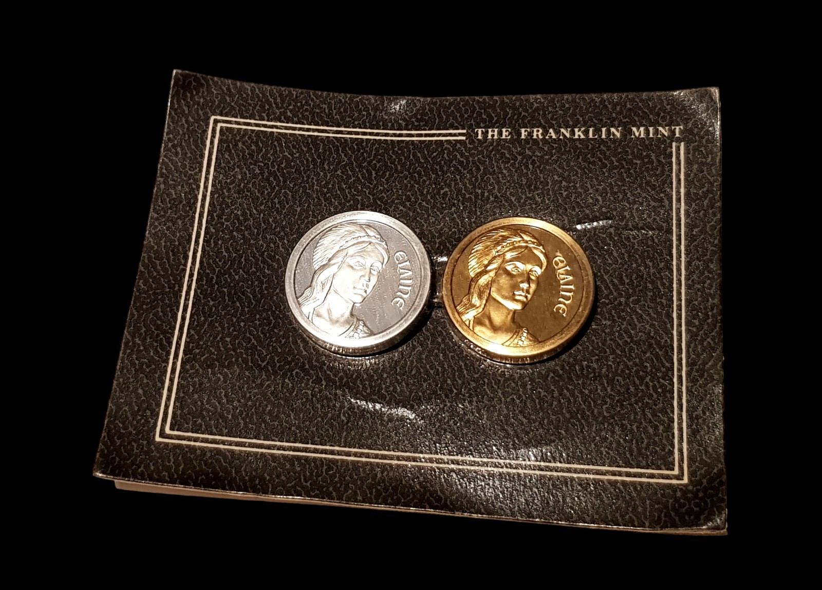 1983 - The Franklin Mint - ELAINE Game Coins - Still Sealed -Extremely RARE