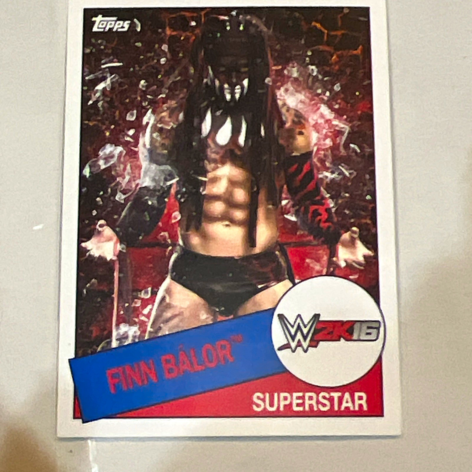 Topps 2016 WWE 2K16 Finn Balor Superstar Trading Card #3 of 8