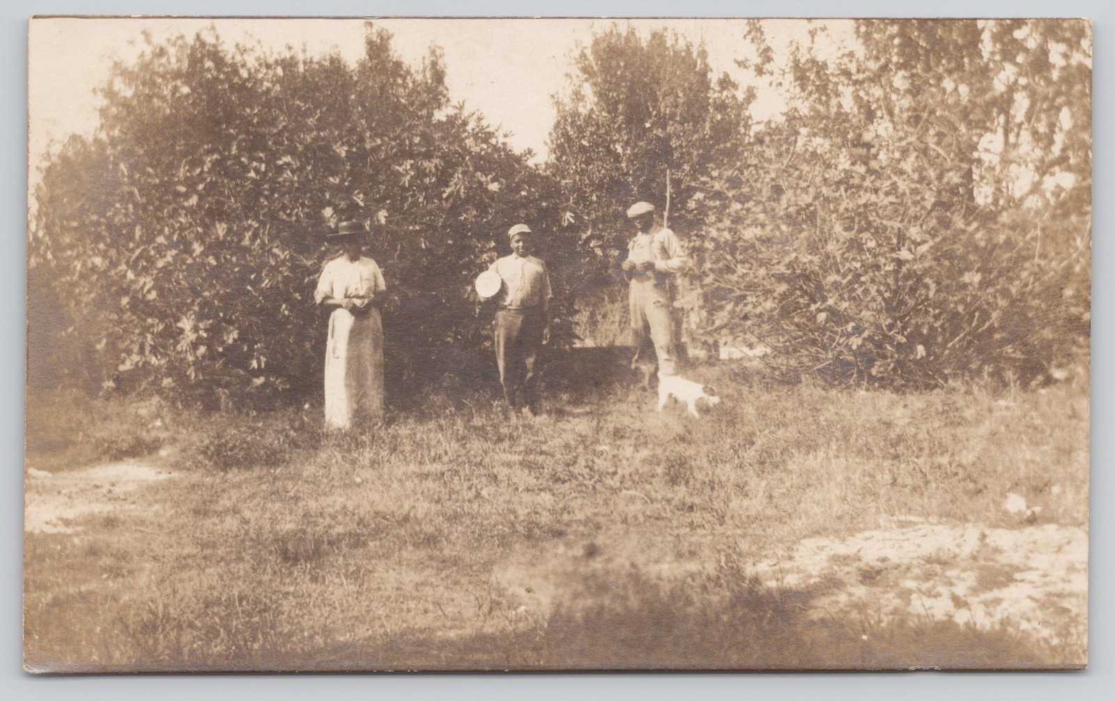 RPPC Black Americana West Point MS 1914 African American Family Real Photo