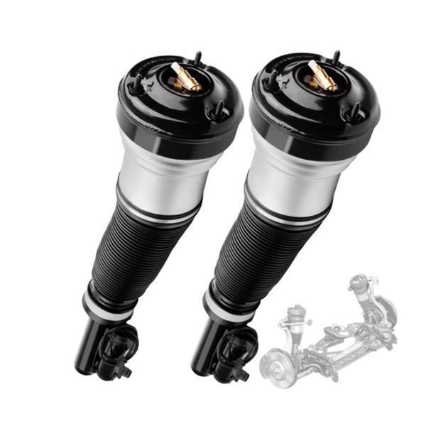 Pair of Front Air Suspension Shock Struts for Mercedes S-Class S430, 500, 600