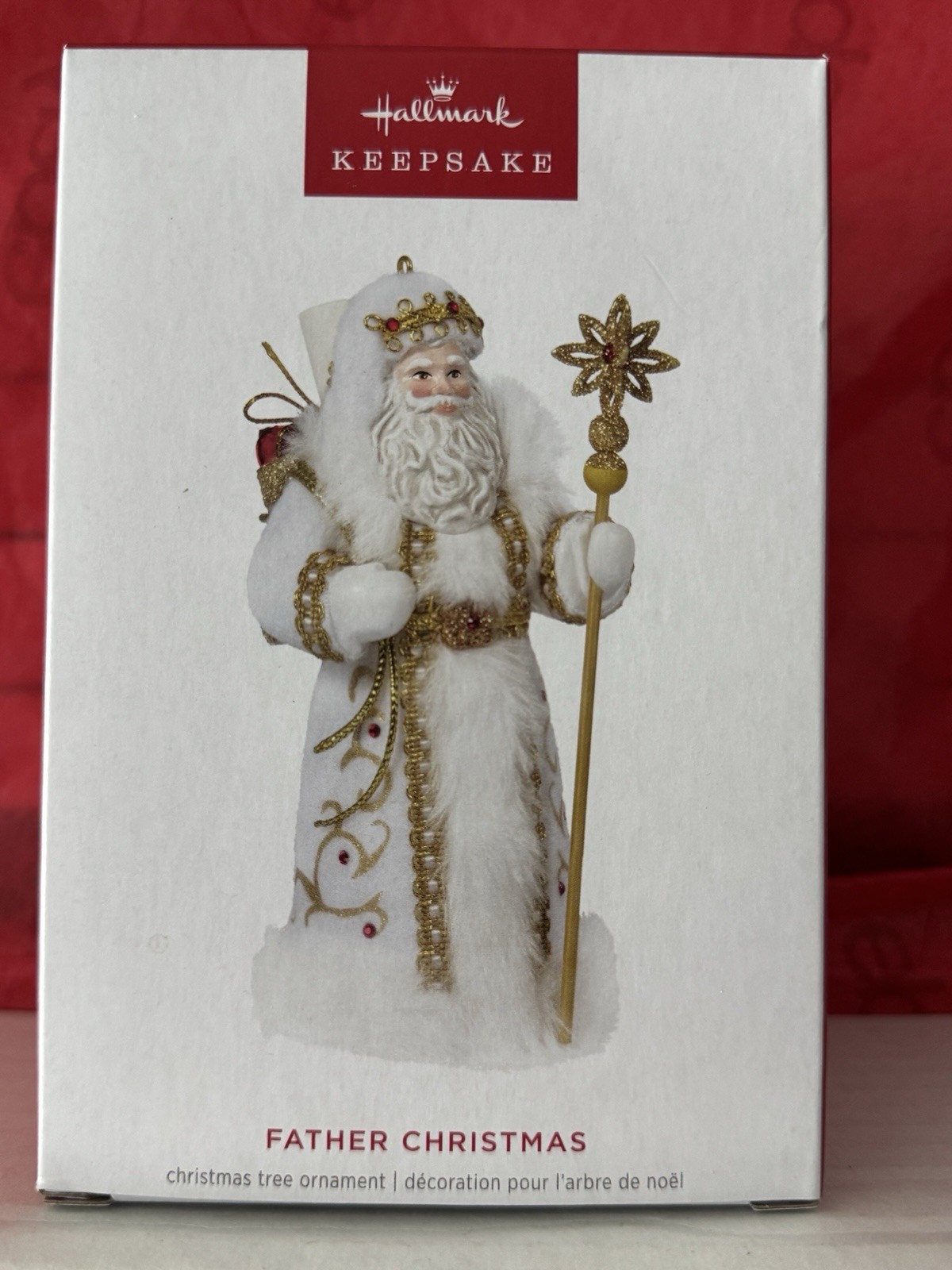 HALLMARK 2025 FATHER CHRISTMAS # 22 SERIES SANTA ORNAMENT