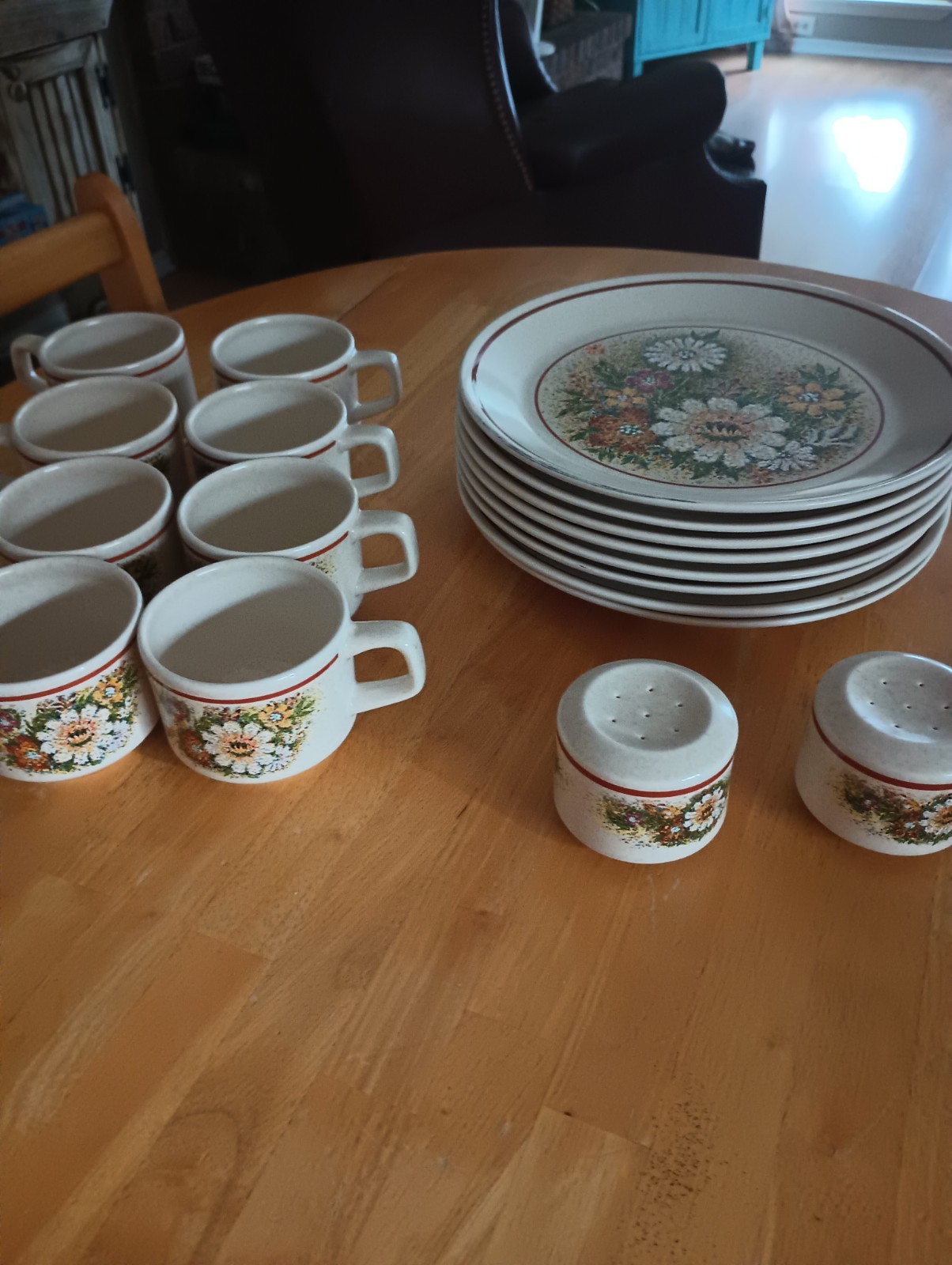 Vintage Lennox Temper-Ware Magic Garden Dishes