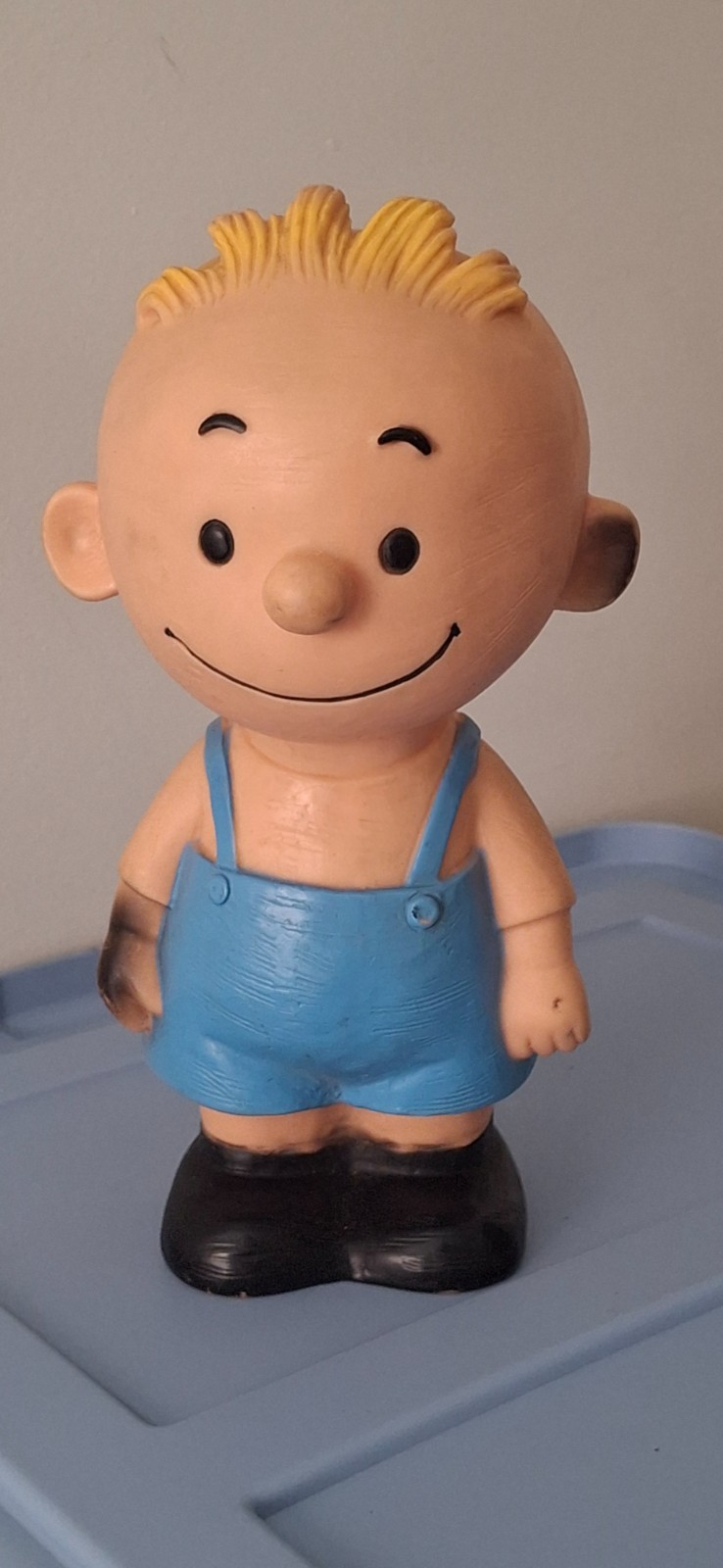 RARE Vintage 1961 Hungerford Peanuts Pig-Pen Vinyl Figure Dirt Smudges 9\
