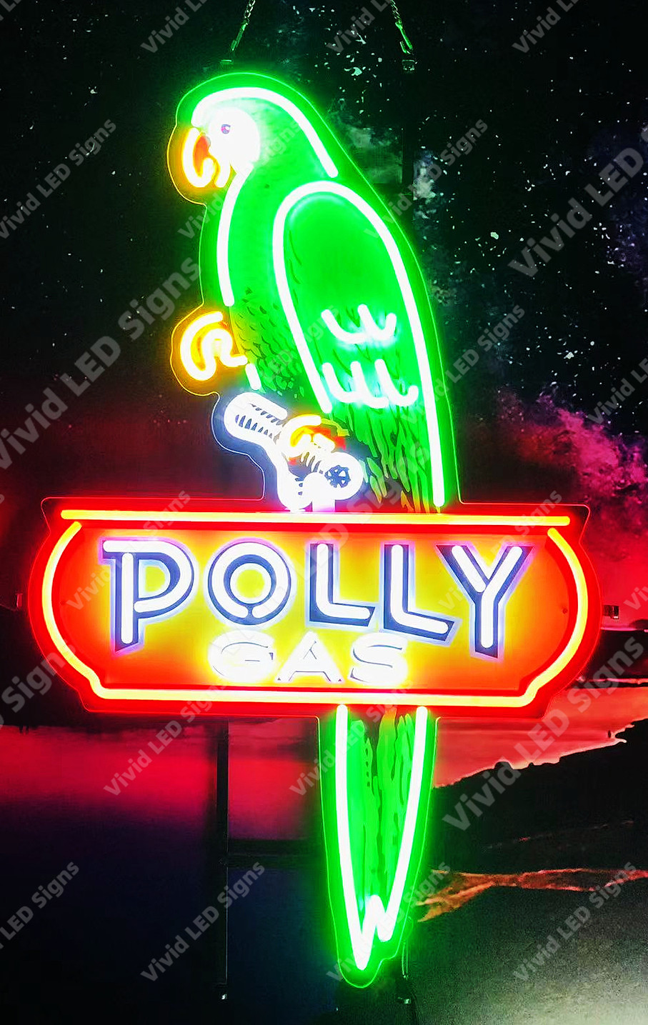 Polly Gas Gasoline Fuel Oil 32