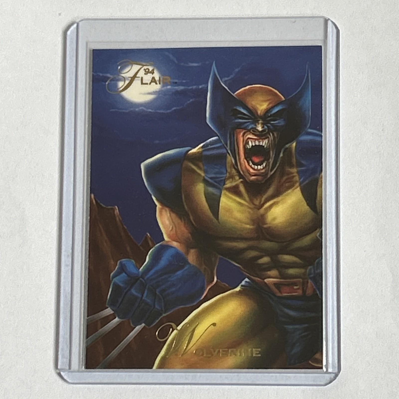 1994 Flair Marvel Comics Wolverine X-Men Blue Mutant Genesis