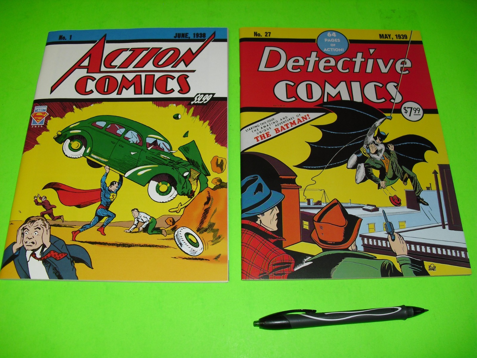 Action Comics #1 & Detective Comics #27 2024 Facsimile Batman Day Special NM 9.8